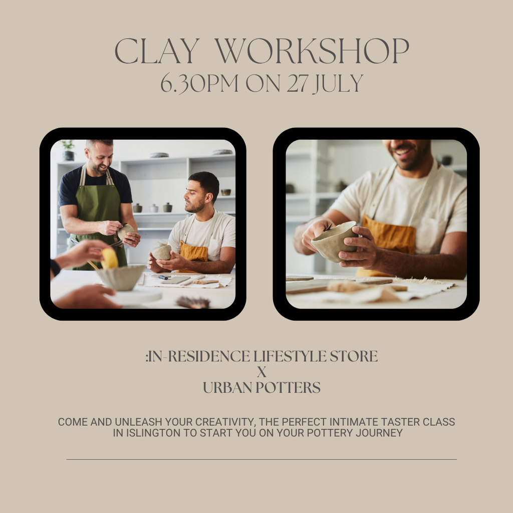 Clay Workshop | 27 July