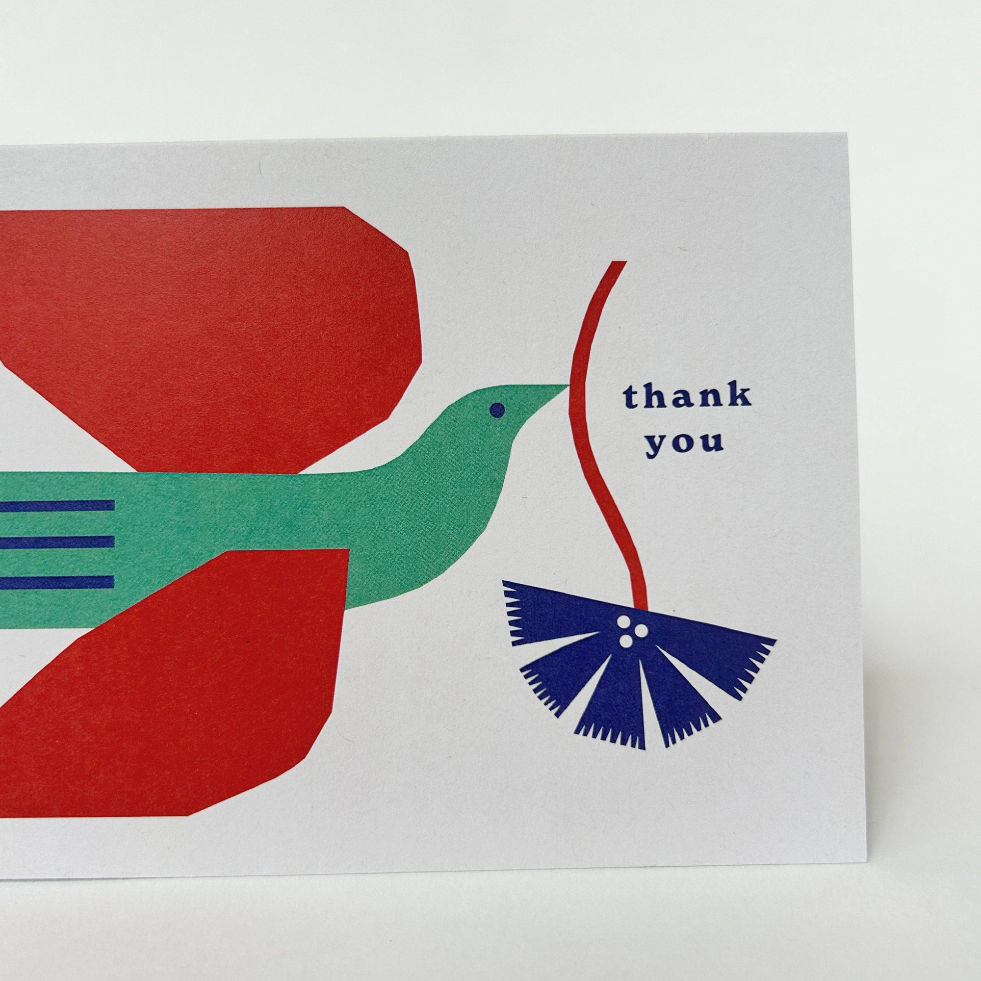 Thank You Bird Greeting Card
