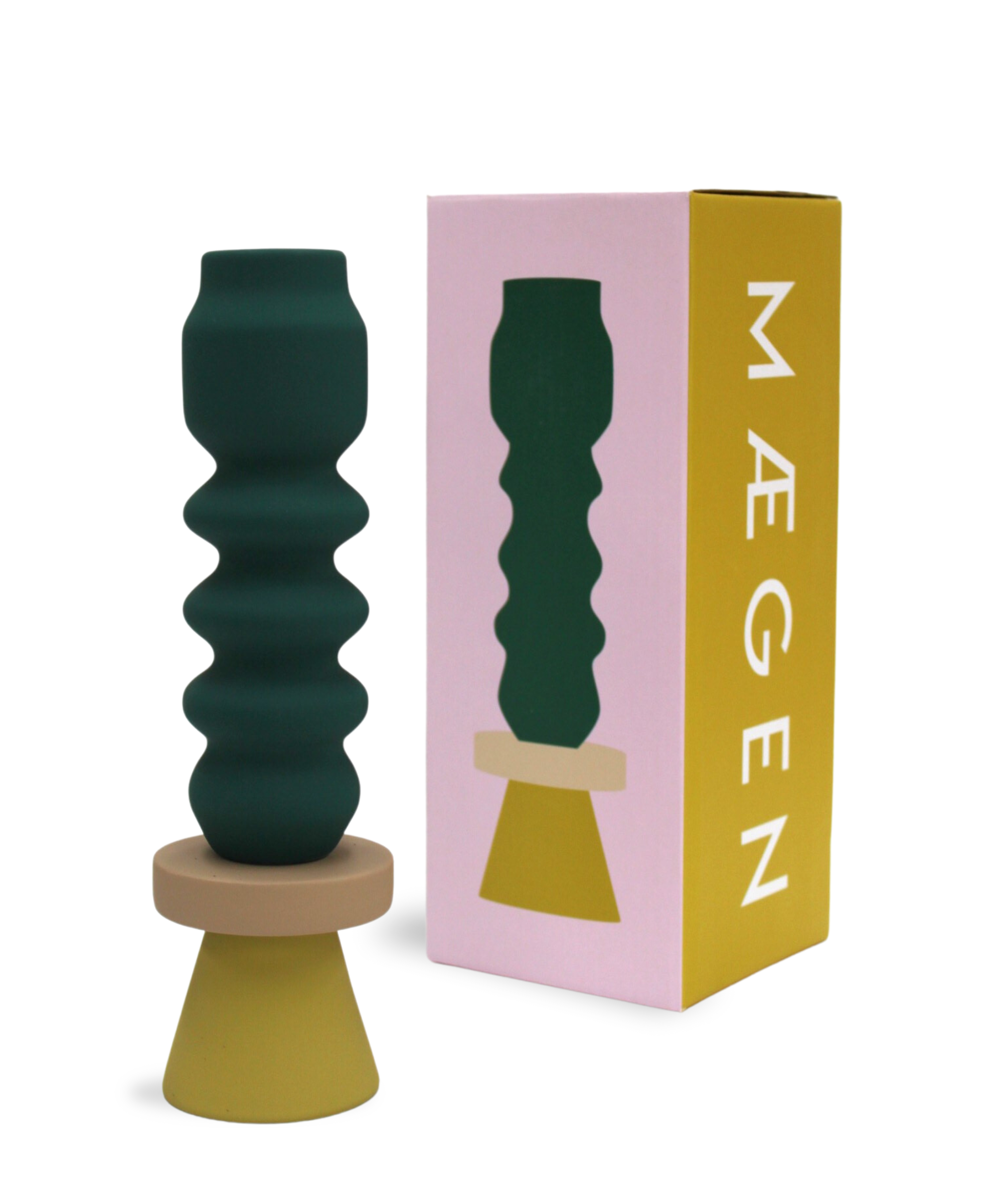 MÆGEN Stacks | Forest Tall Candlestick