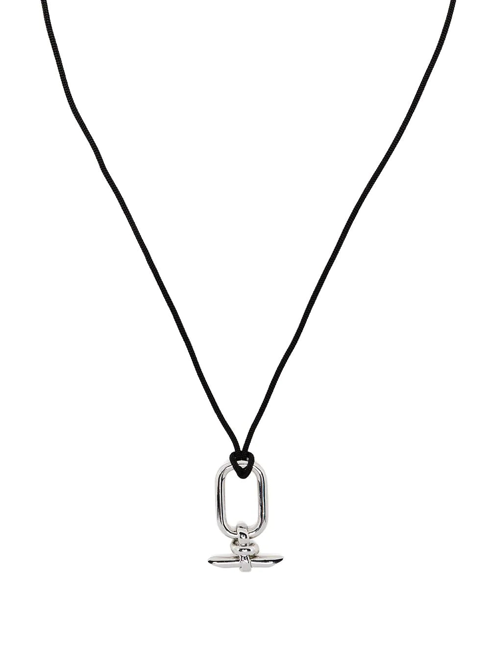 Cartouche Pendant | Silver