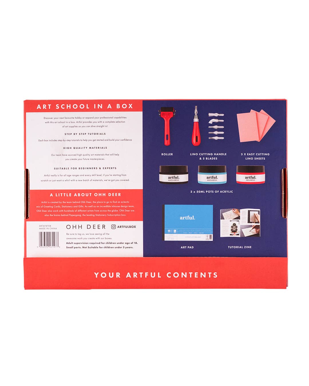 Artful's Art School in a Box | Printmaking Edition