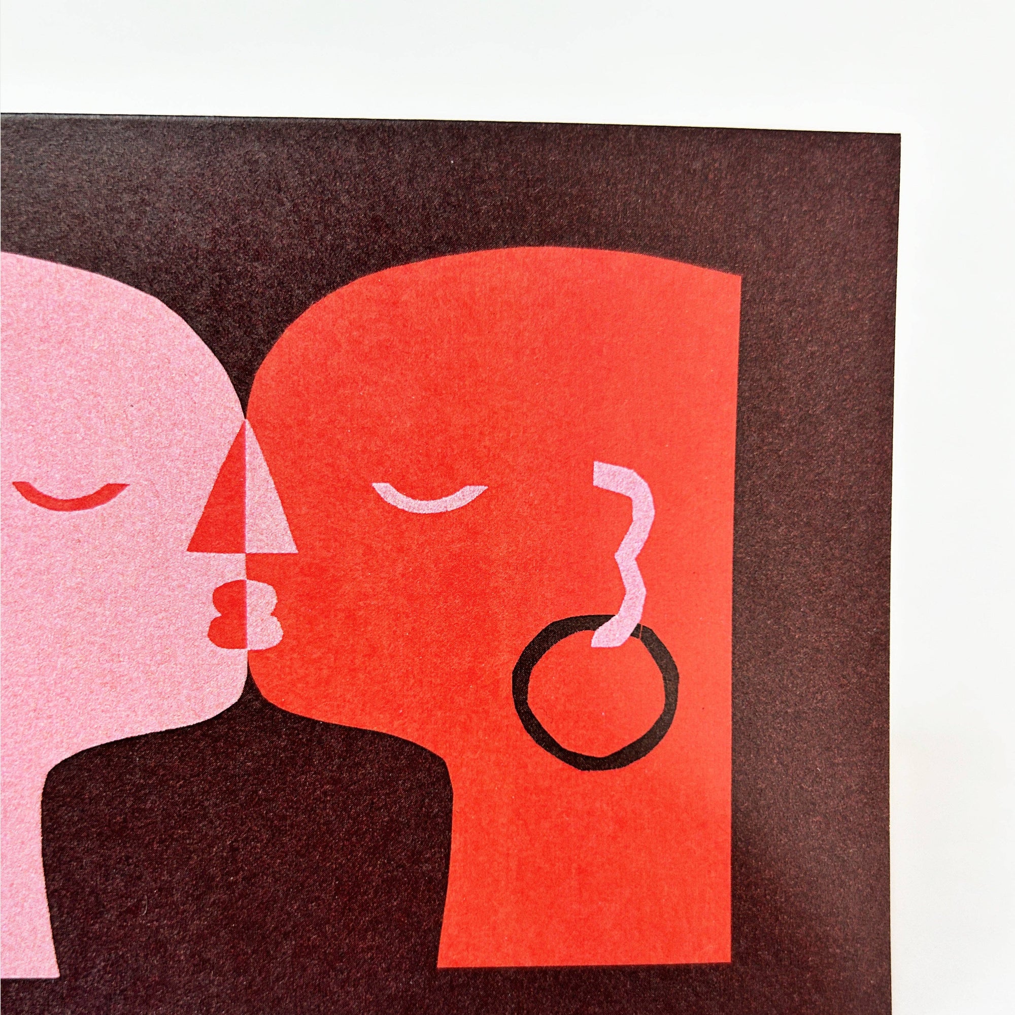 Kiss #3 Greeting Card