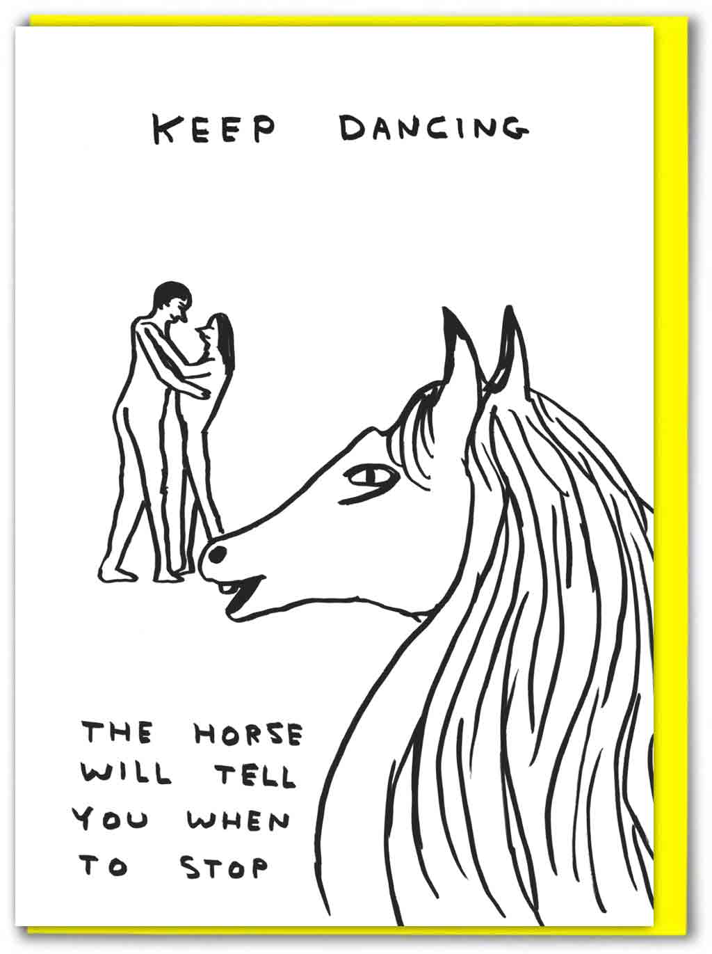 'Keep Dancing' Greeting Card