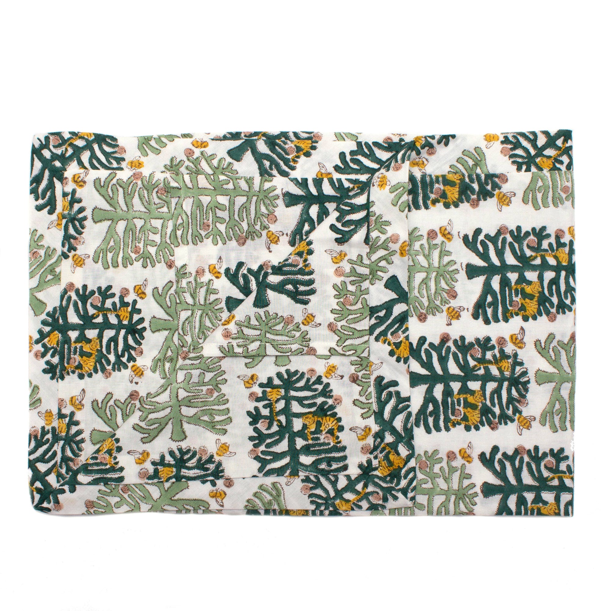 Indian Kantha Quilt 'Monkey Puzzle' | Double