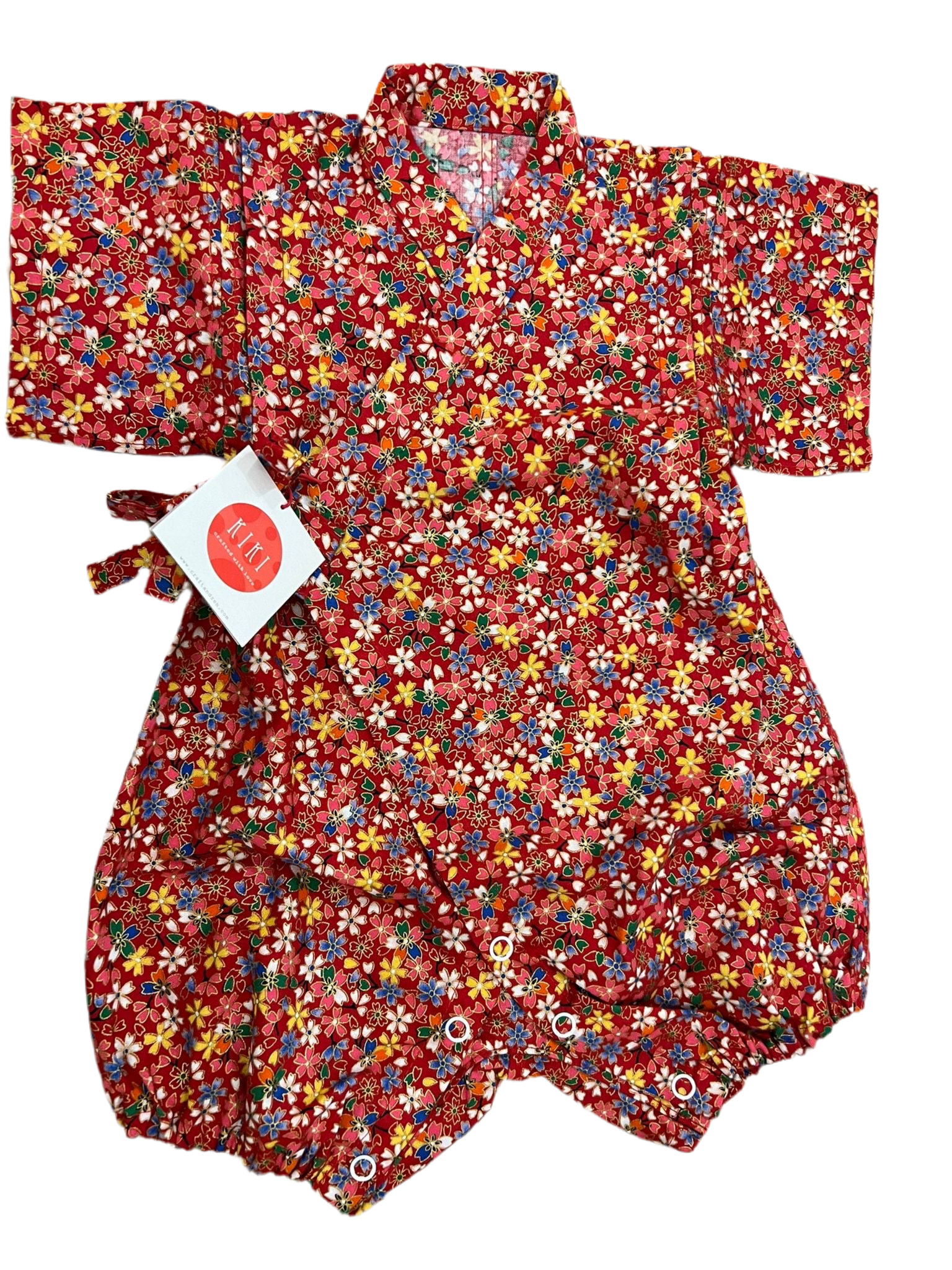 Baby Kimono | Kozakura Red