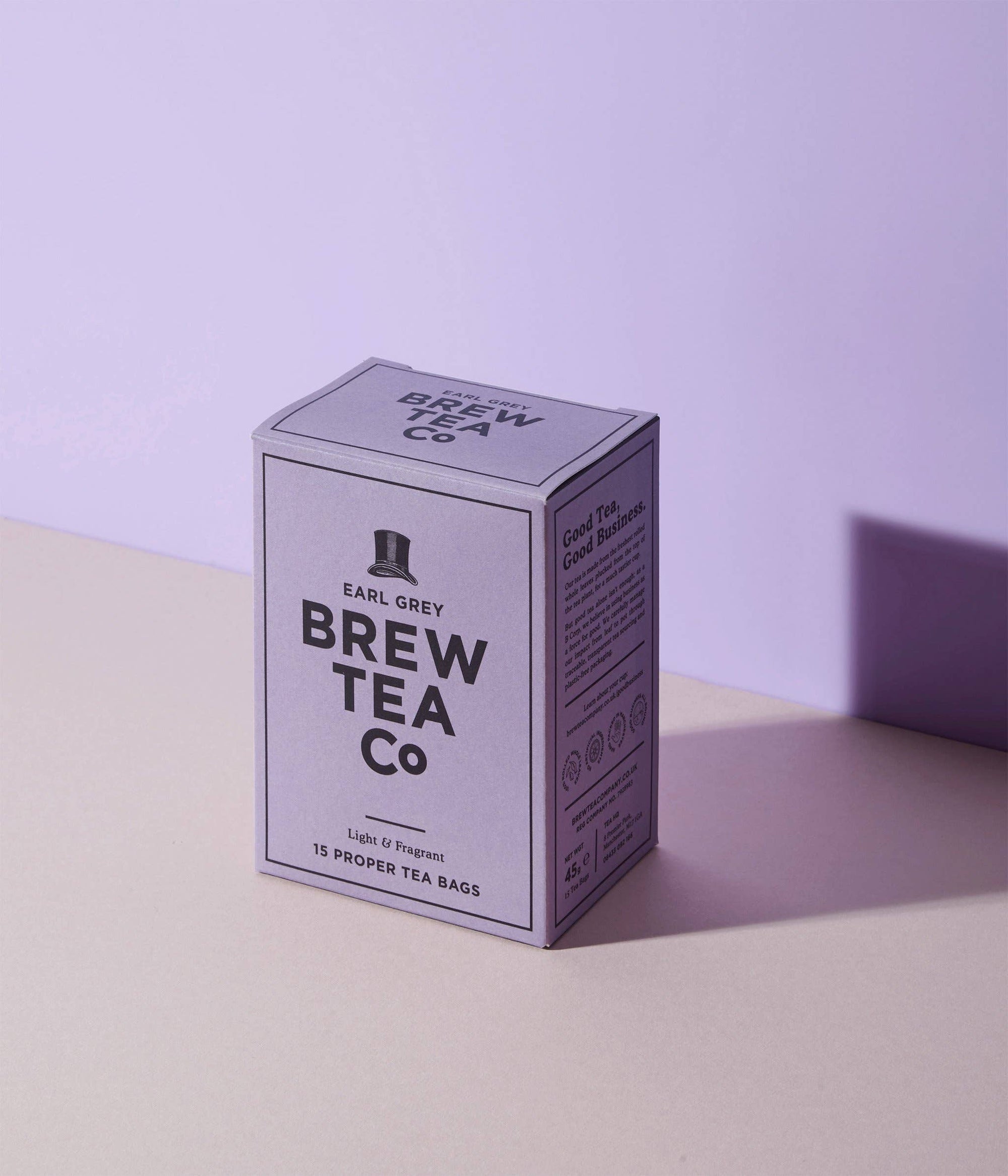 BREW TEA Co. Proper Teabags | Earl Grey