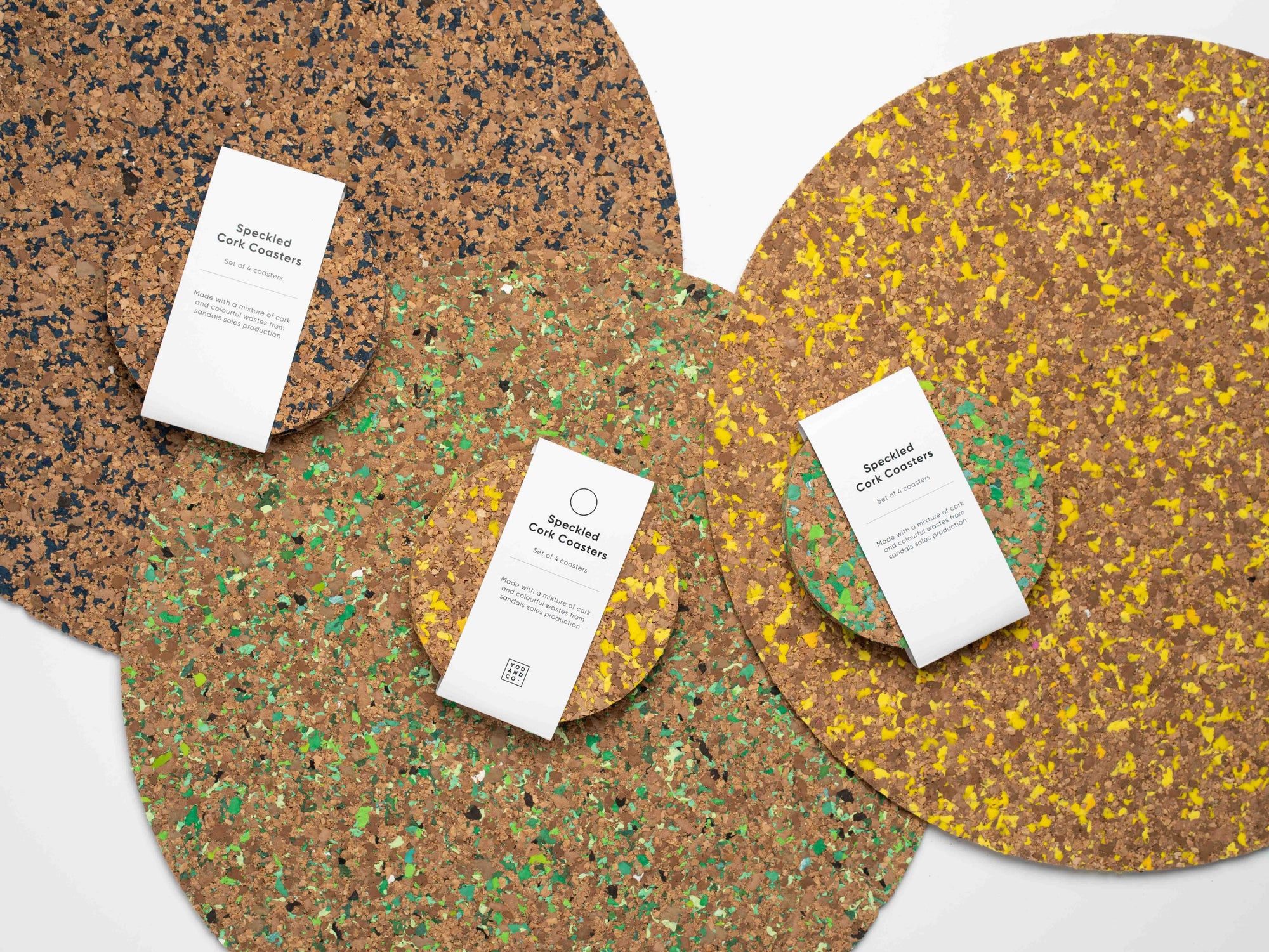 Speckled Cork Placemat | Yellow