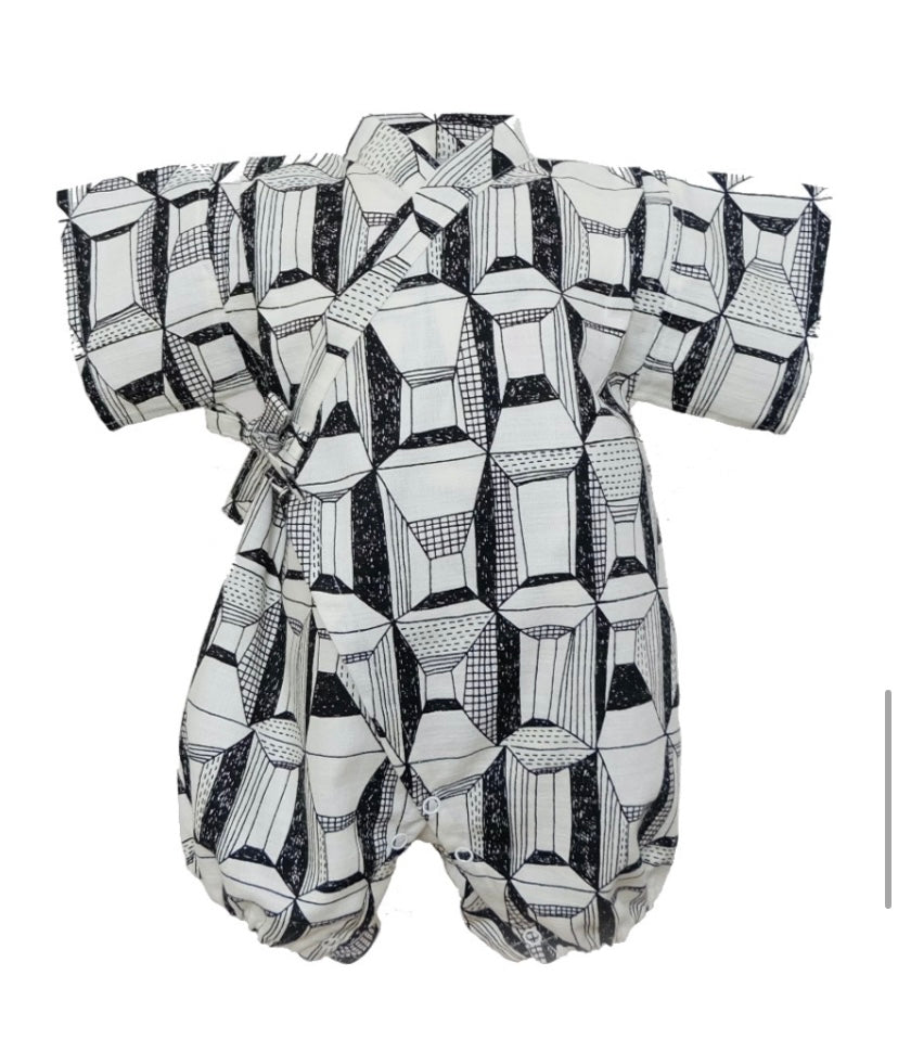 Baby Kimono | Gateway Black & White