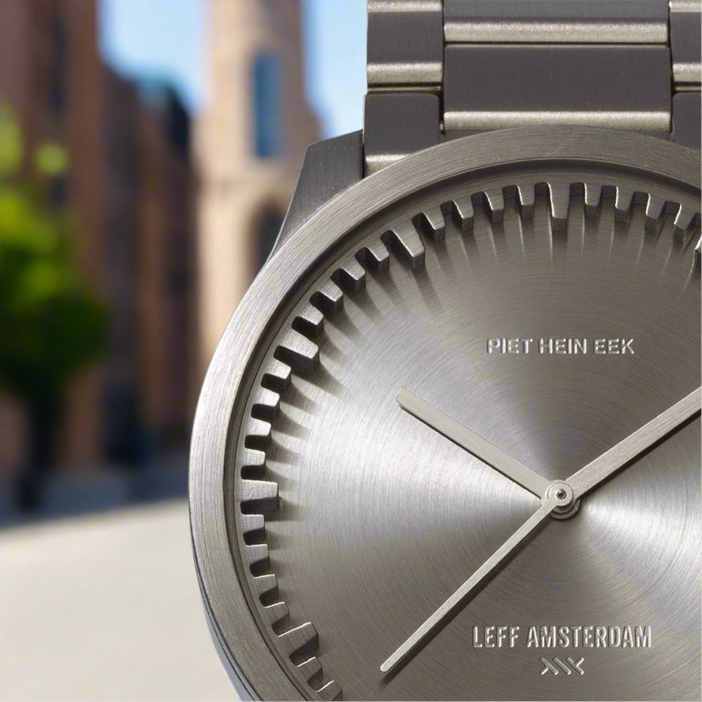 LEFF Amsterdam tube watch S38 | Steel