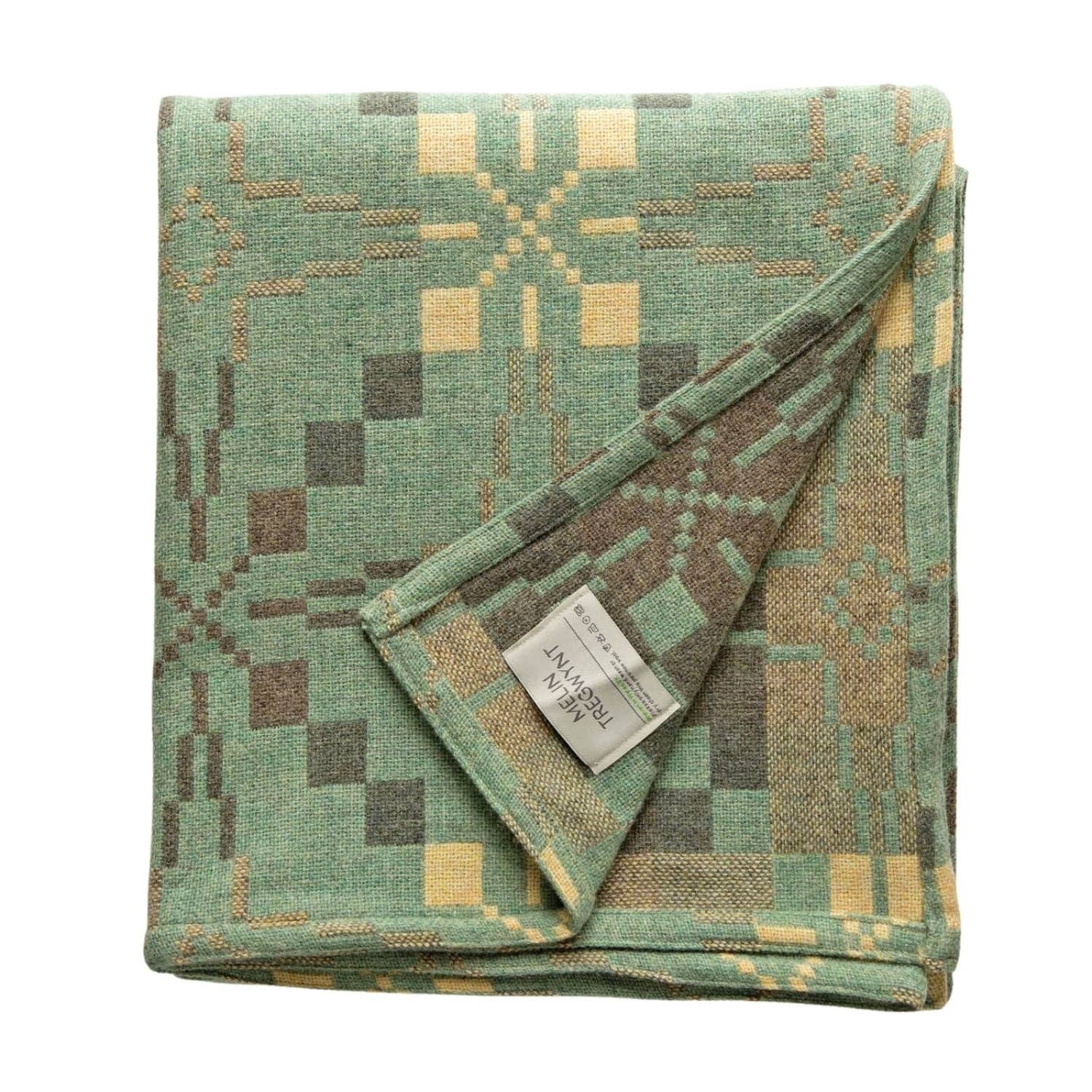MELIN TREGWYNT | Vintage Star Throw - Mint