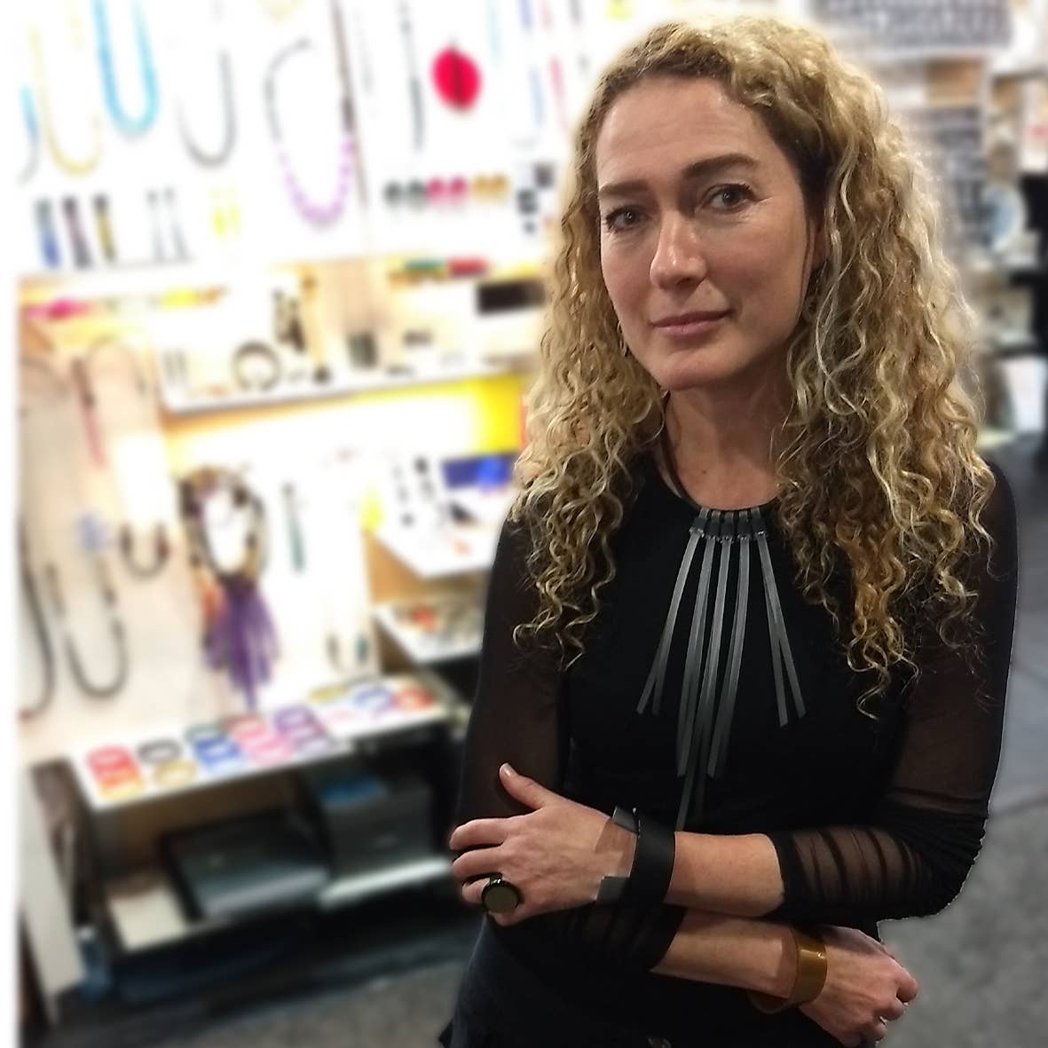 INFINITE LINE TENERIFE | Hand Tinted Rubber Necklace - Garnet Amarante