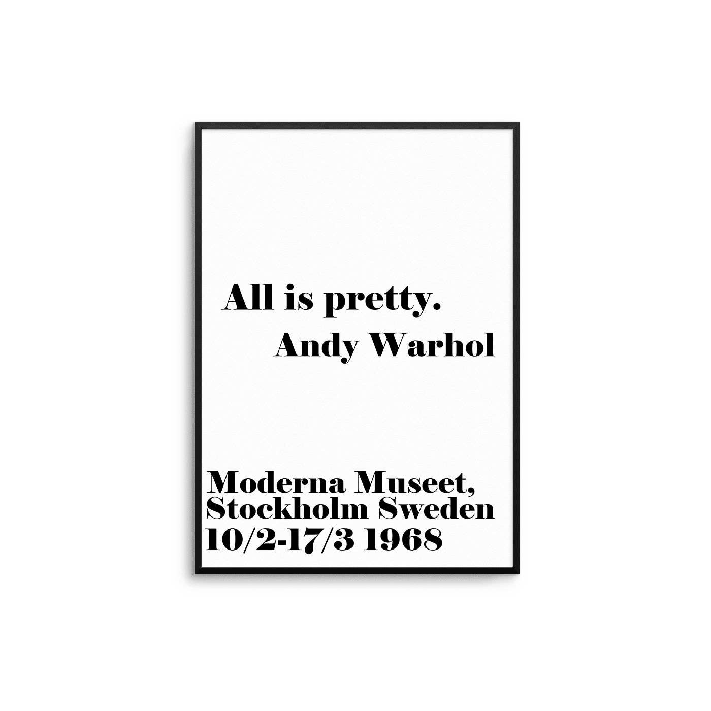 'All Is Pretty' A1 Print