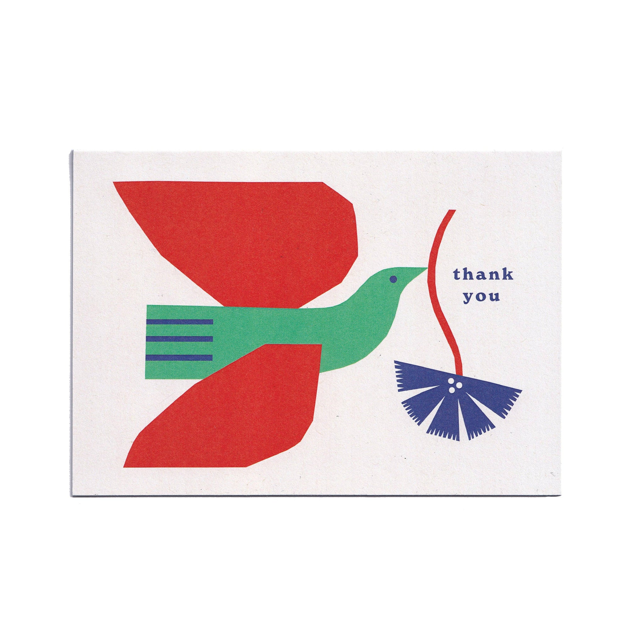 Thank You Bird Greeting Card