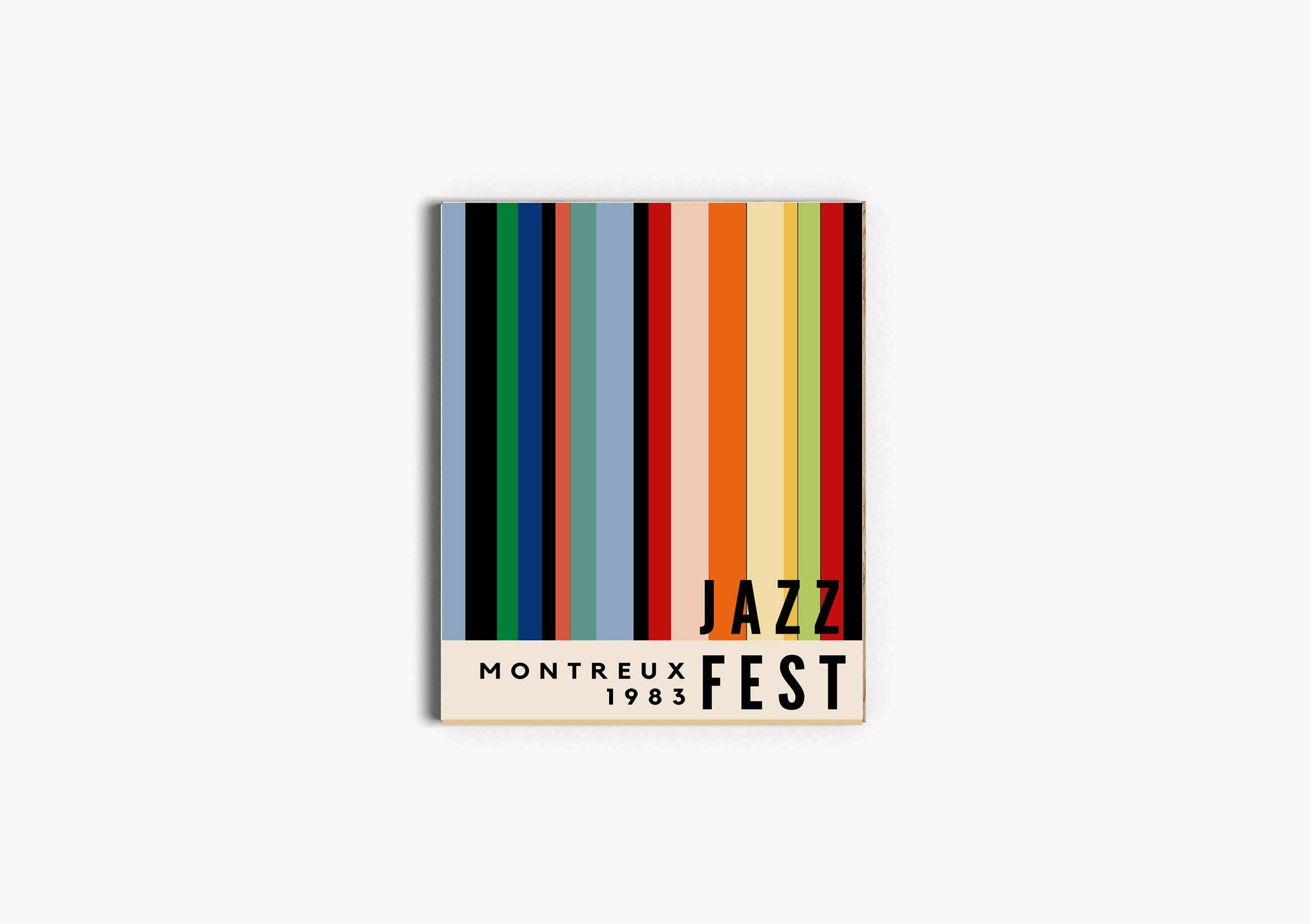 Montreux Jazz Festival 1983 A4 Print