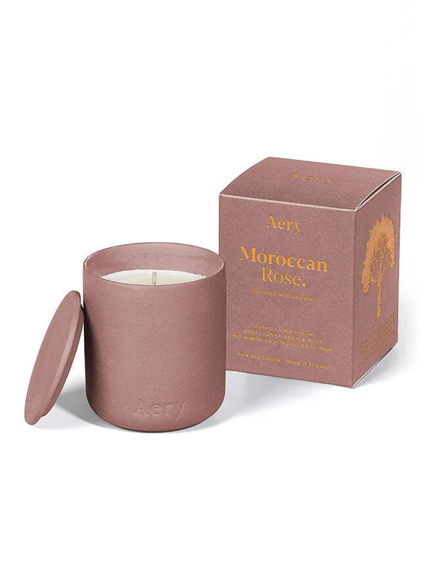 Moroccan Rose Scented Candle | Rose Tonka & Musk