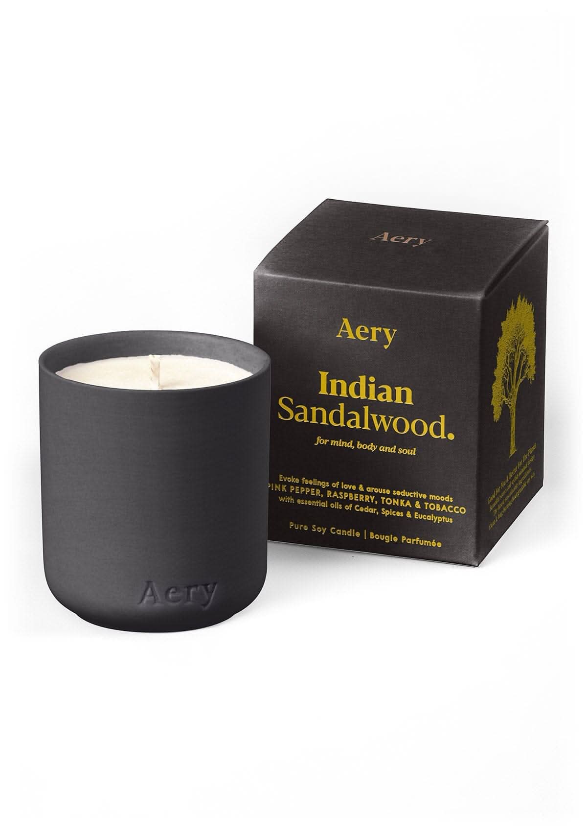 Indian Sandalwood Votive Candle | Pink Pepper, Raspberry, Tonka and Sandalwood