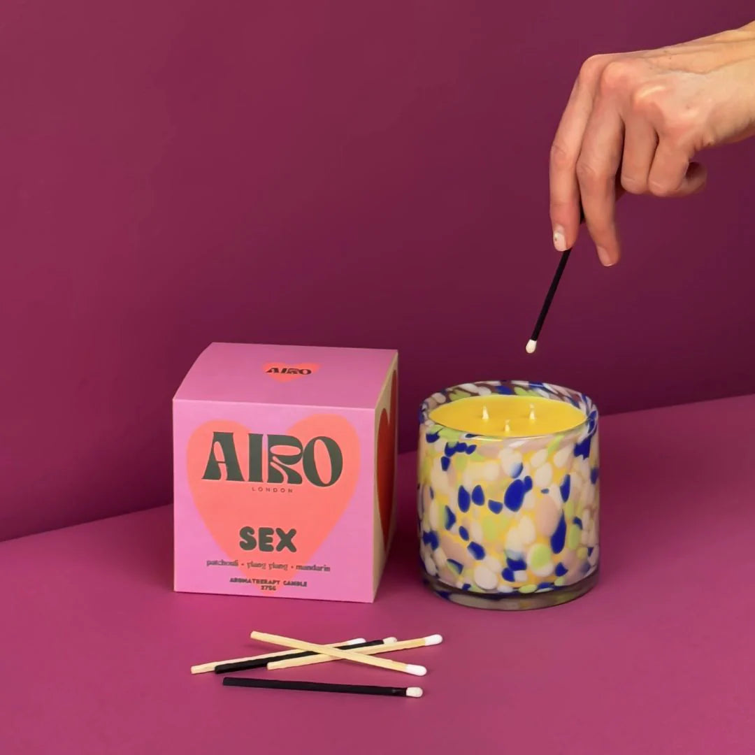 SEX Candle and Glass Set