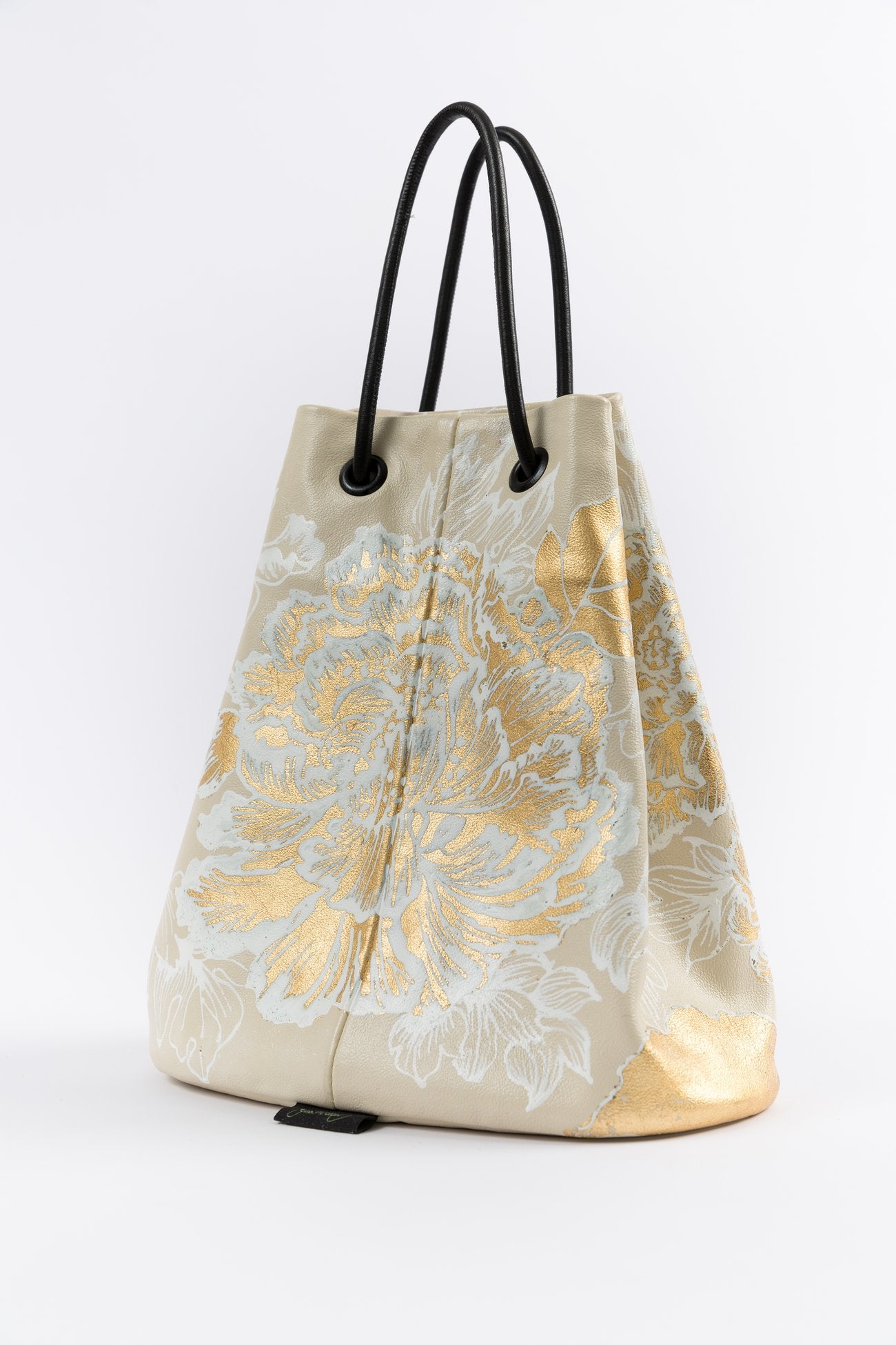 GINA McQUEN Hand-Painted Leather Bag | Abundance