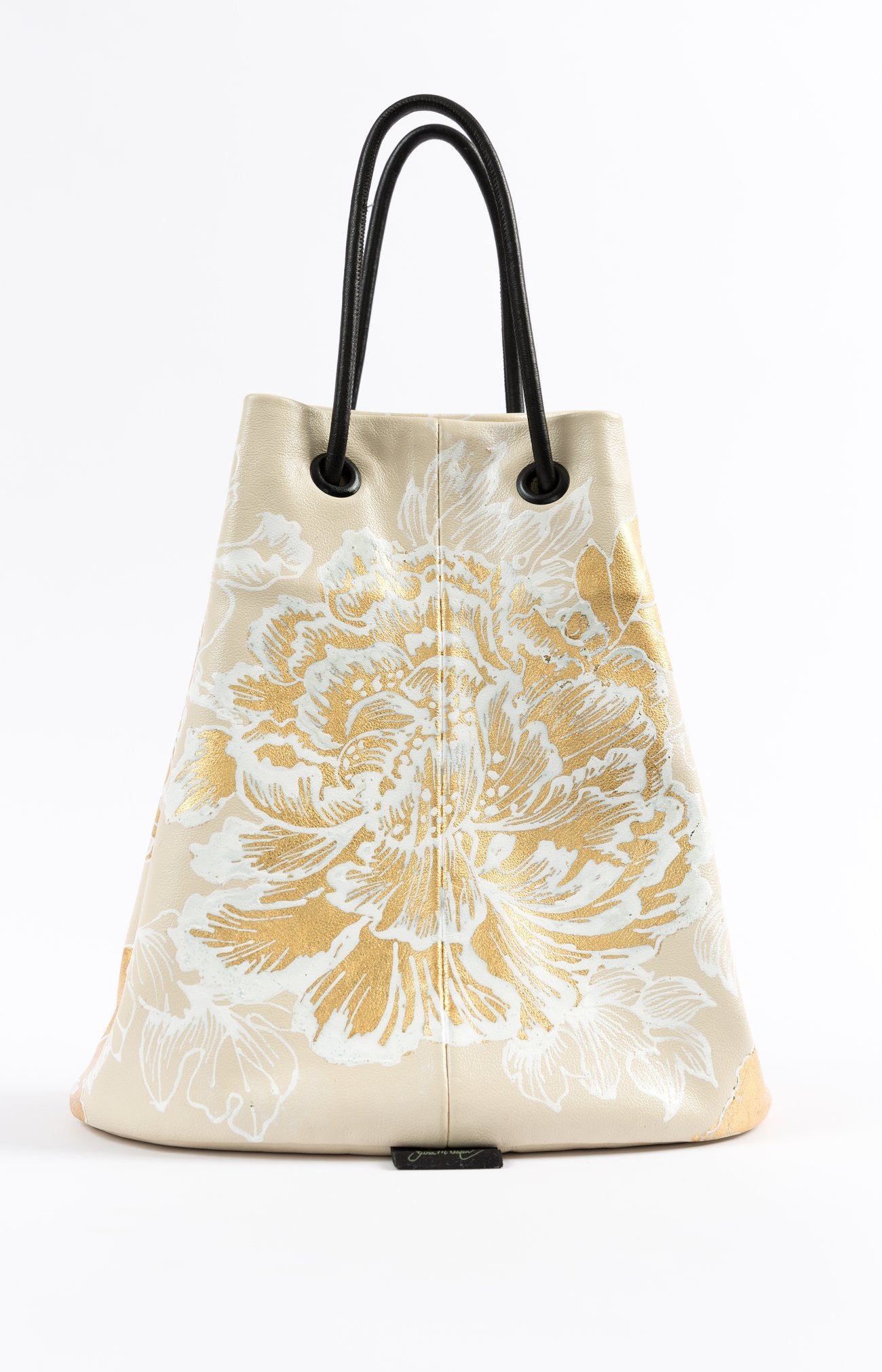 GINA McQUEN Hand-Painted Leather Bag | Abundance