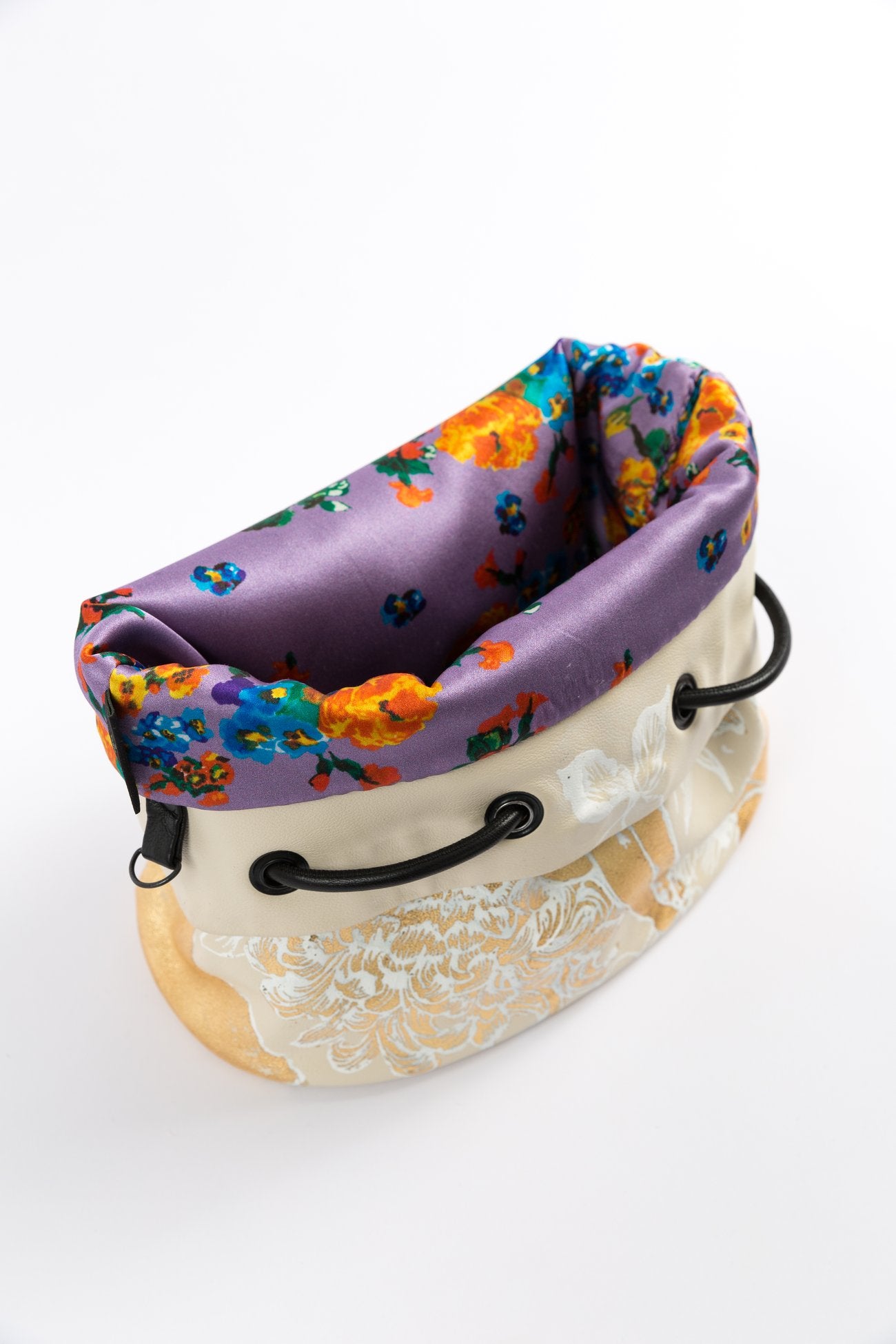 GINA McQUEN Hand-Painted Leather Bag | Abundance