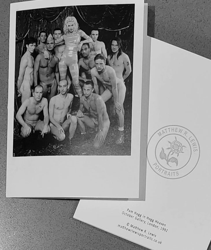 MATTHEW R LEWIS | 'Hogg in Heaven' Greeting Card