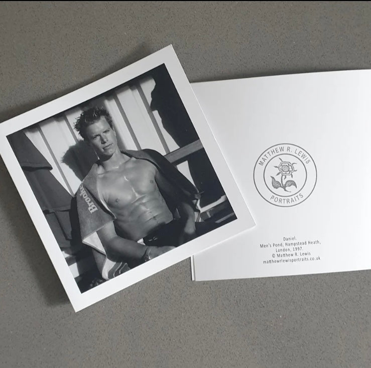MATTHEW R LEWIS | 'Daniel' Greeting Card