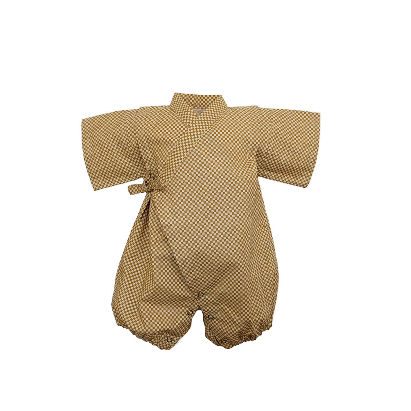 Baby Kimono | Ichimatsu Mustard