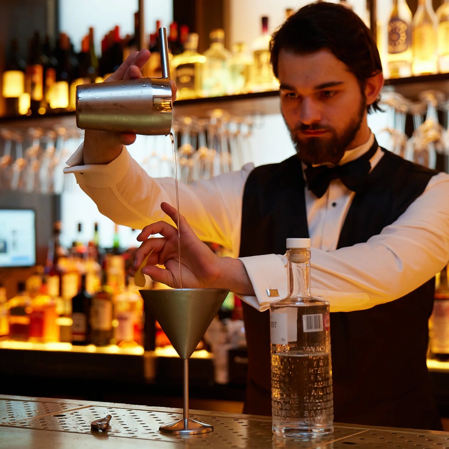 Silver Stainless Steel 10 Piece Cocktail Set