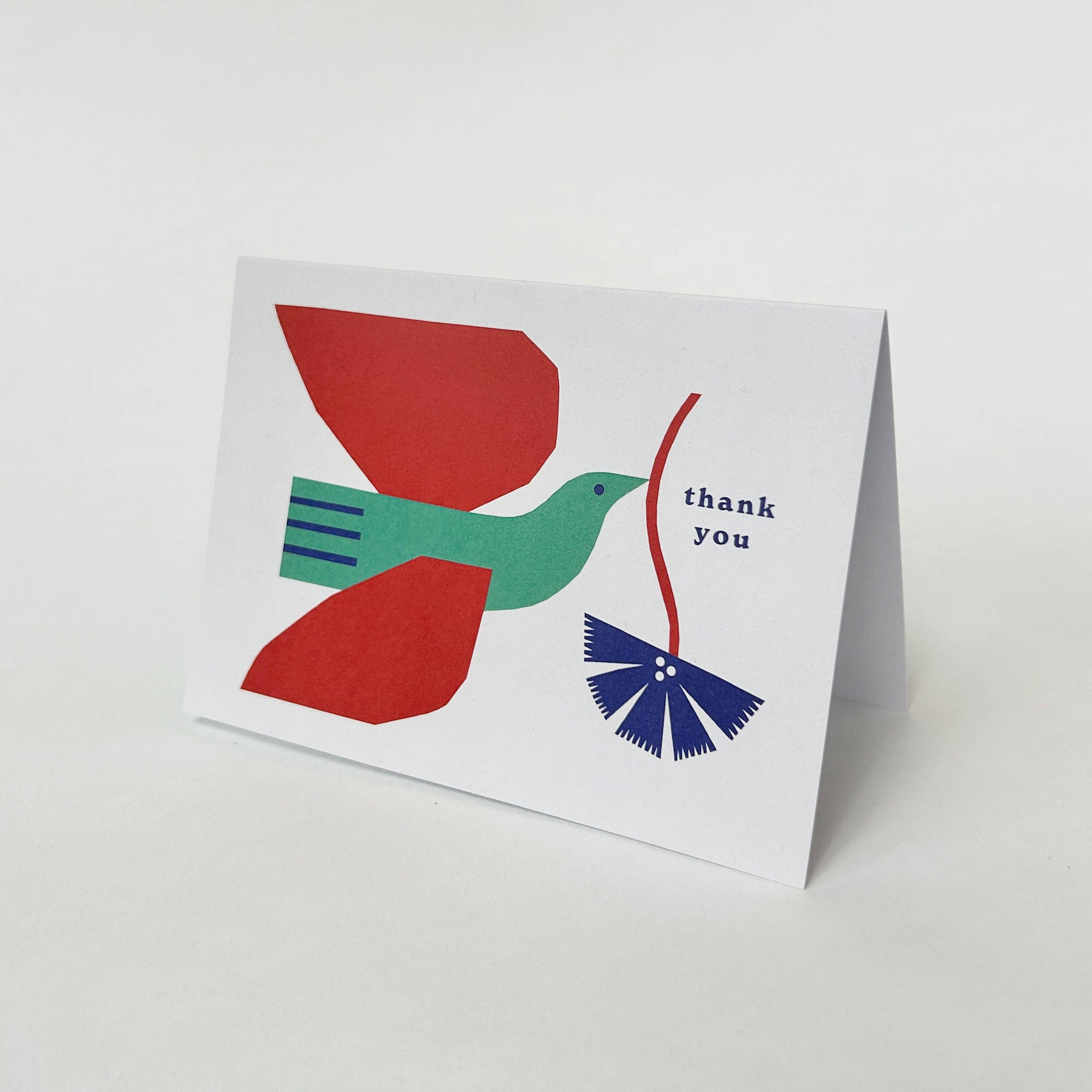 Thank You Bird Greeting Card