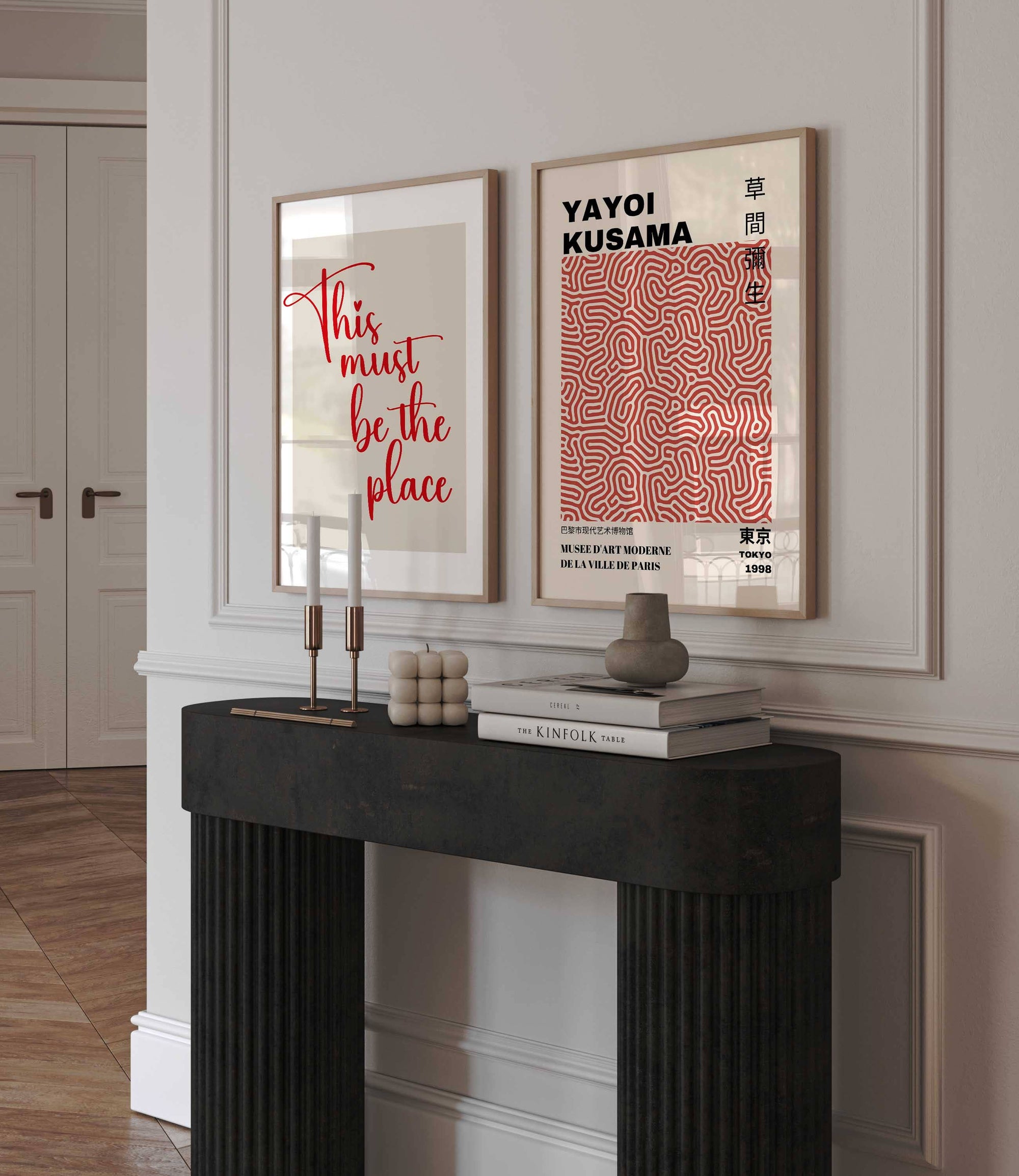 Yayoi Kusama| Red Modern A2 Print