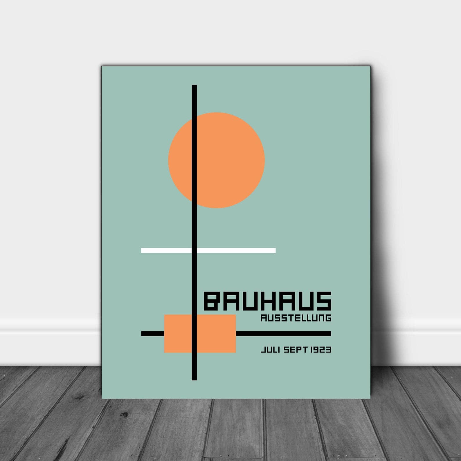 Bauhaus Ausstellung A2 Art Print