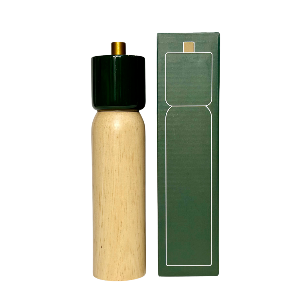 Salt & Pepper Grinder | Green & Gold Small