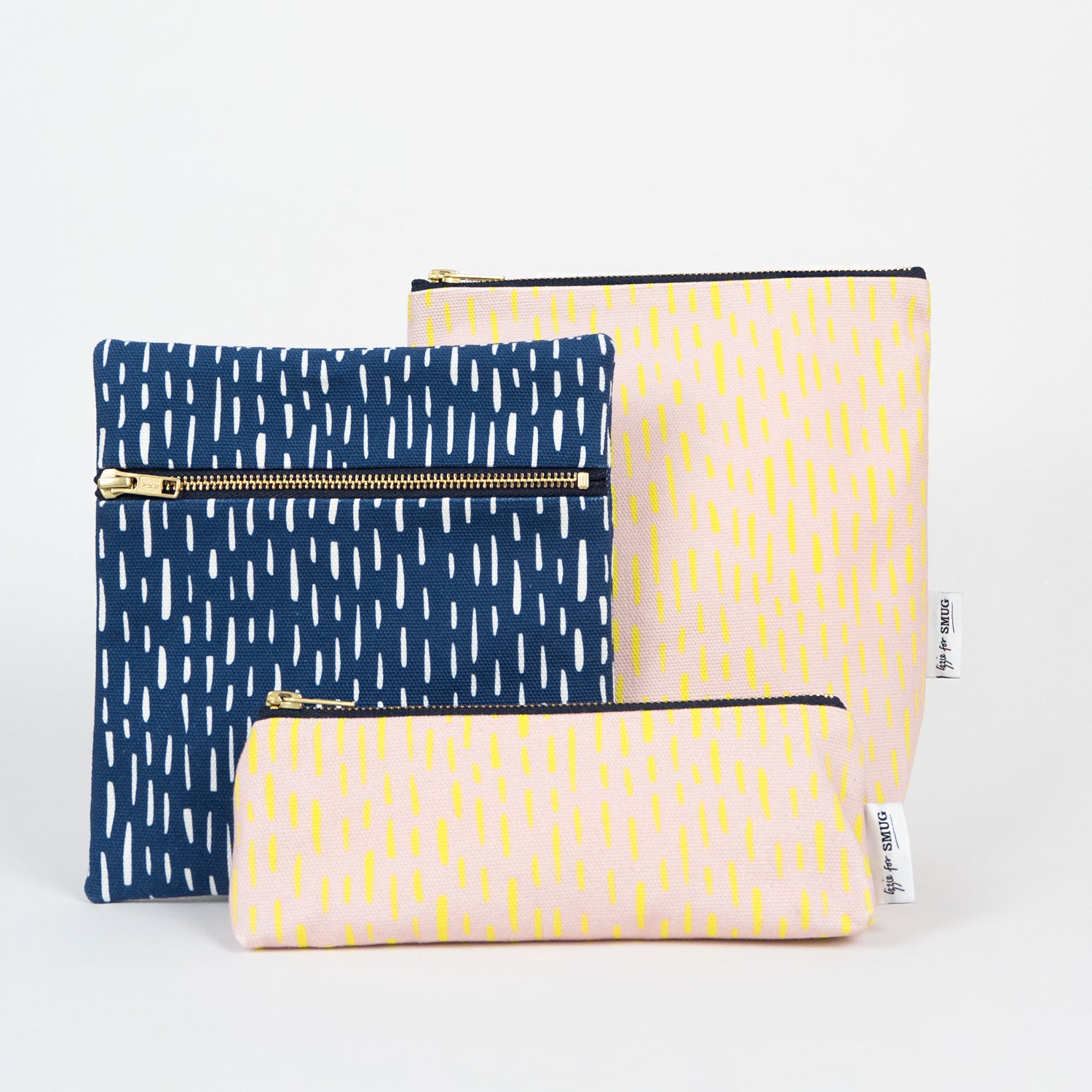 Lizzie for SMUG | Cascade Flat Zip Pouch