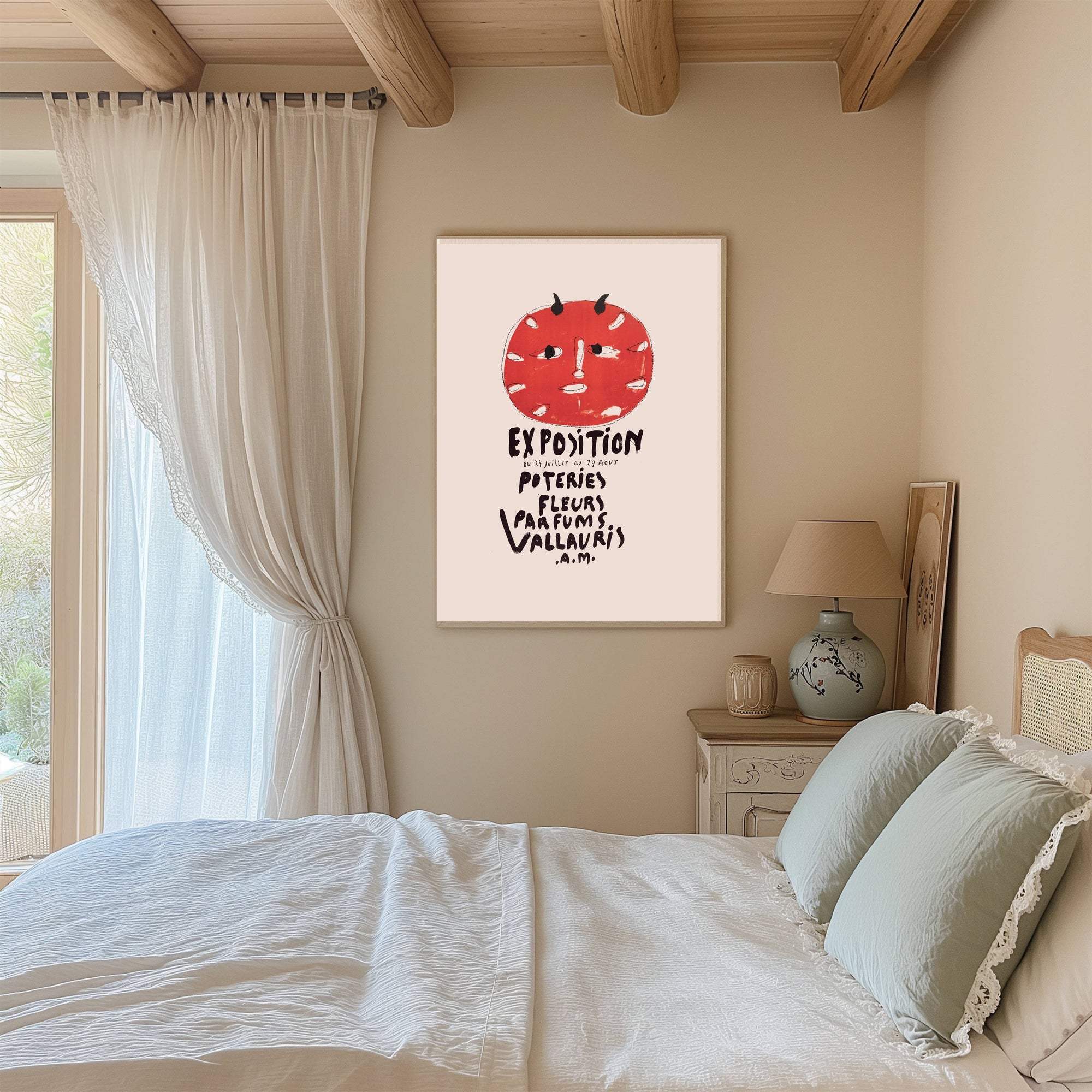 Picasso Devil Exhibition Art Print | A2