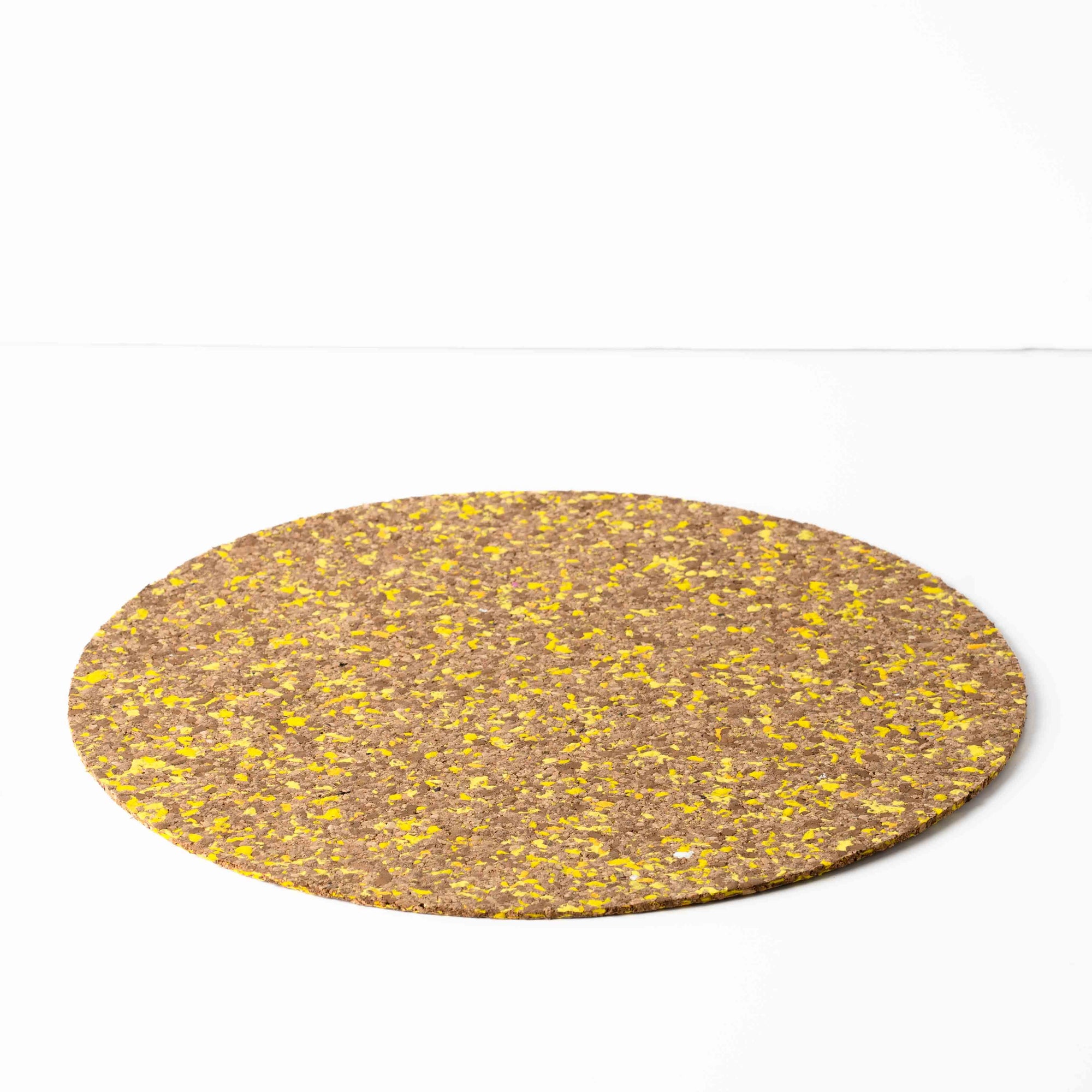 Speckled Cork Placemat | Yellow