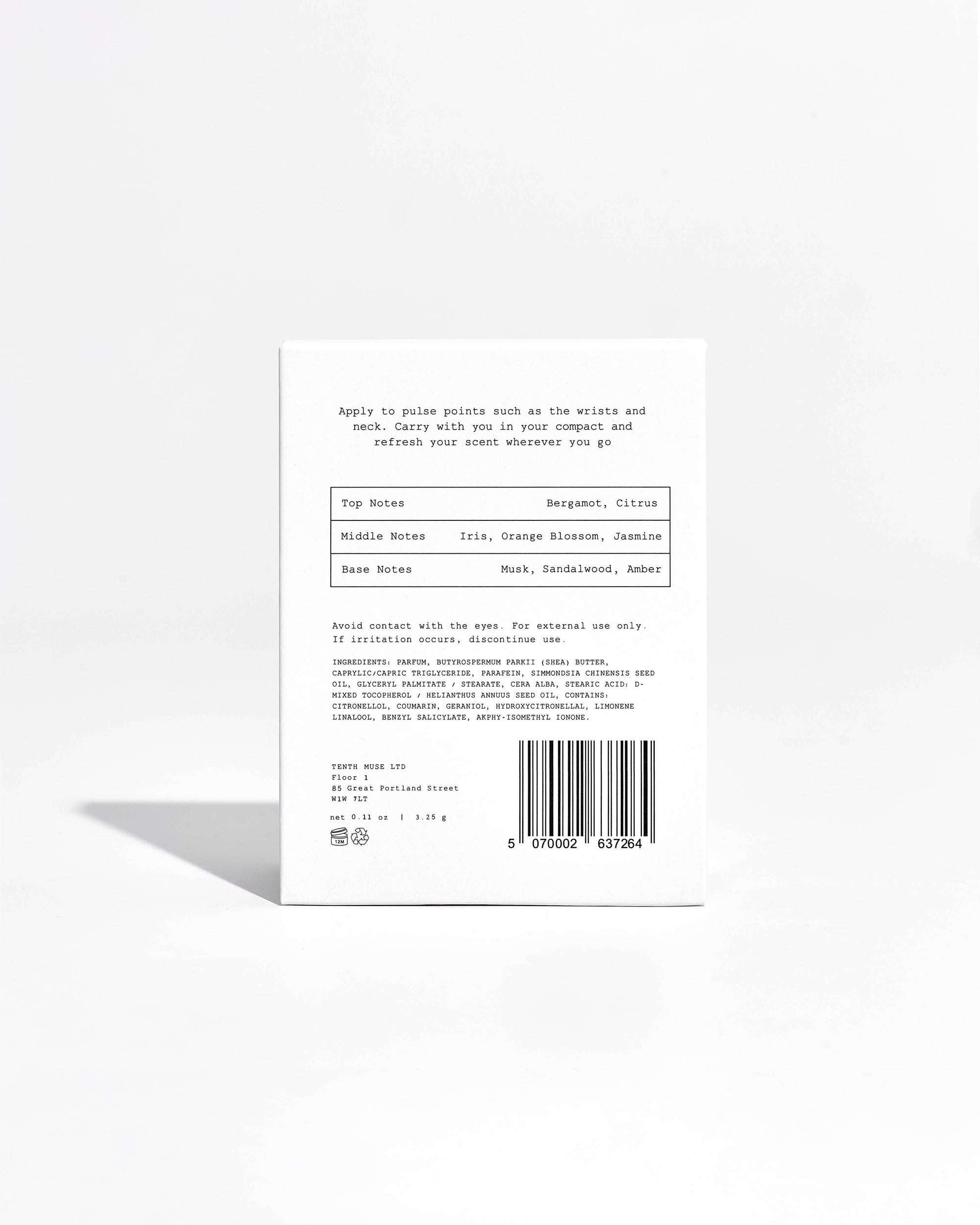 SOLID PERFUME BALM | Wildflower Haze