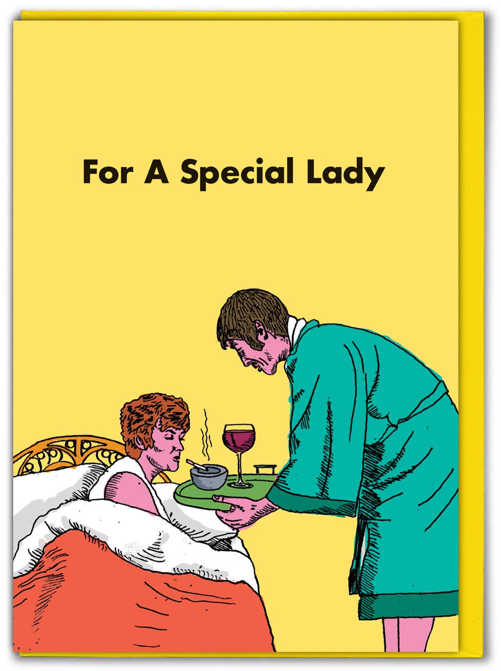 'For A Special Lady' Greeting Card