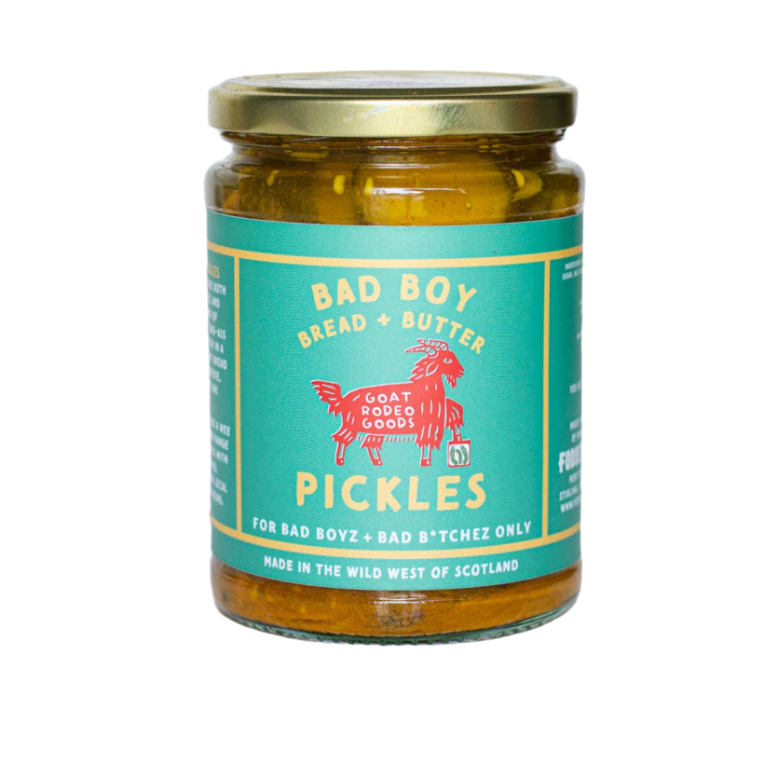 Bad Boy Bread + Butter Pickles