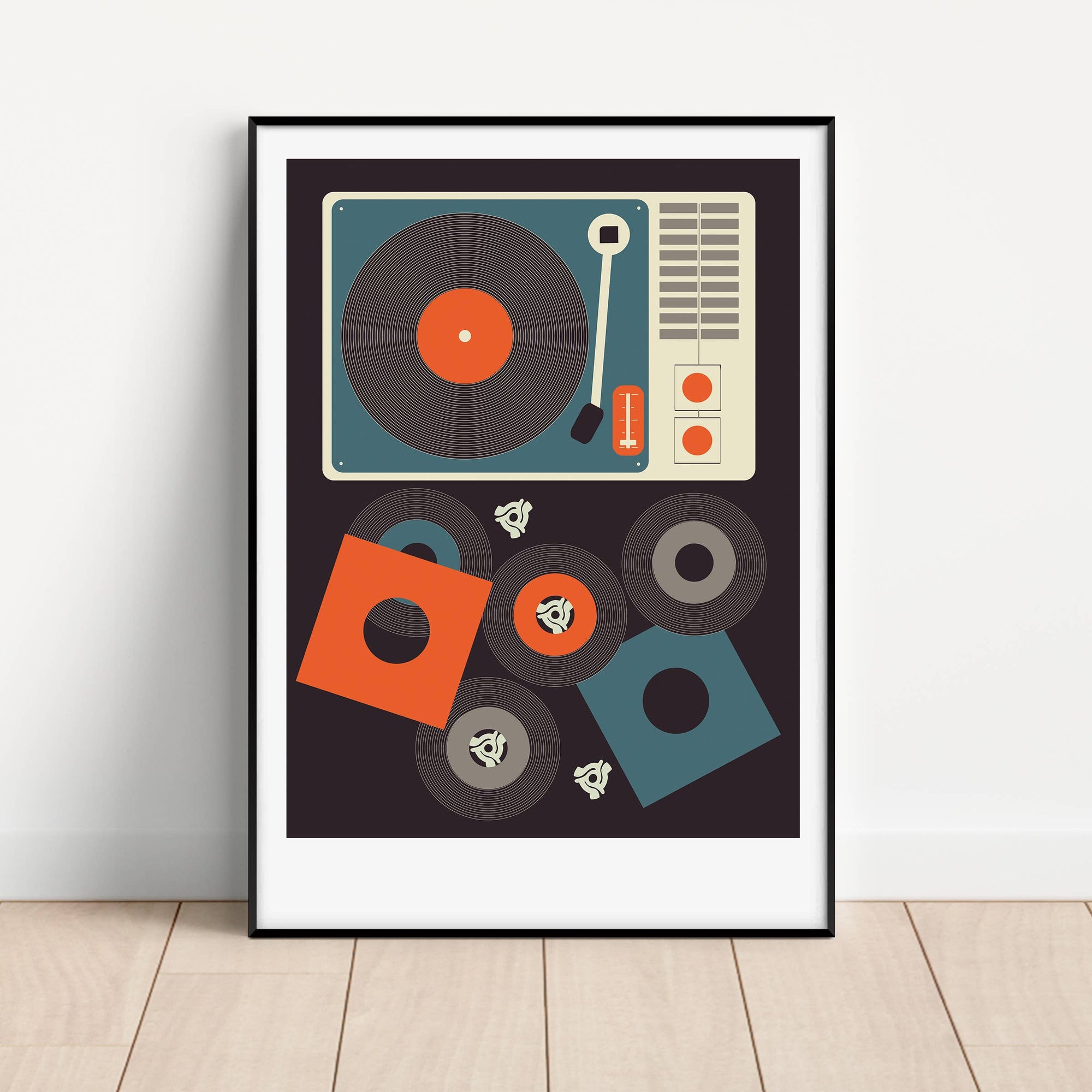 Gail Myerscough | 45 Dark Unframed A3 Print