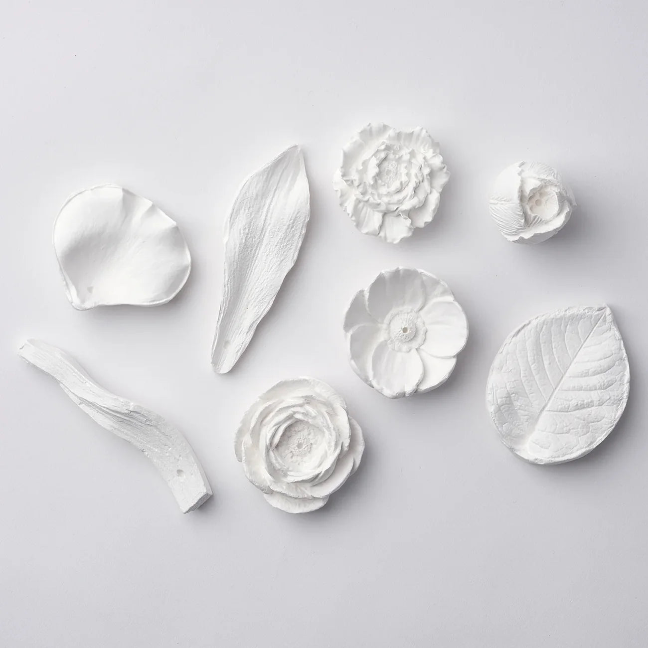 Plaster Incense Holder | Lily Petal