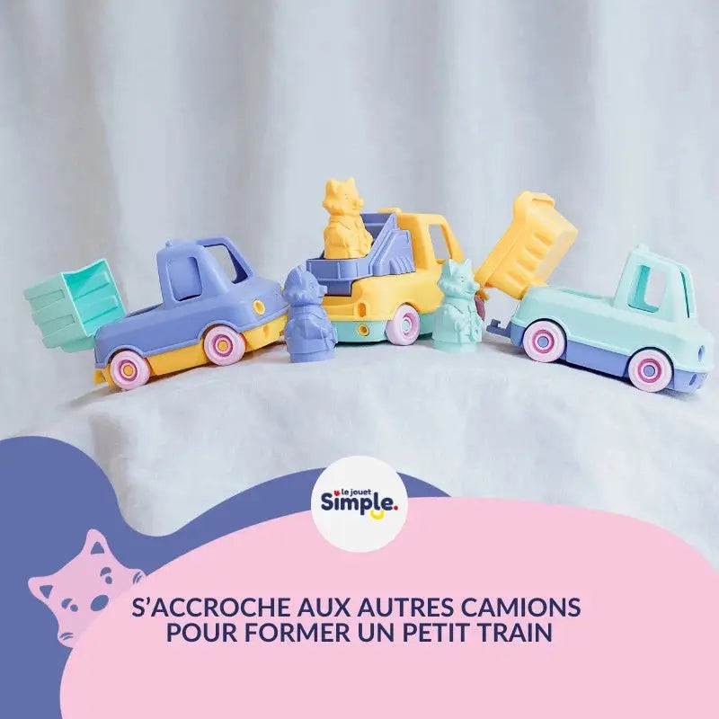 Le Jouet Simple | My First 2 in 1 Fire Truck