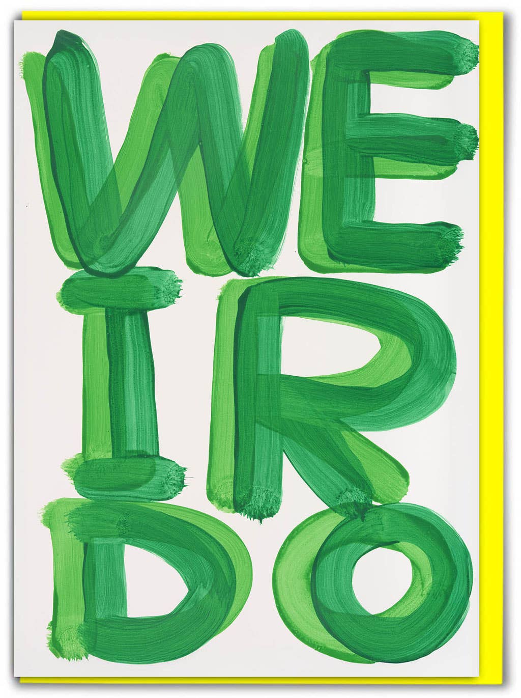 David Shrigley | 'Weirdo' Greeting Card