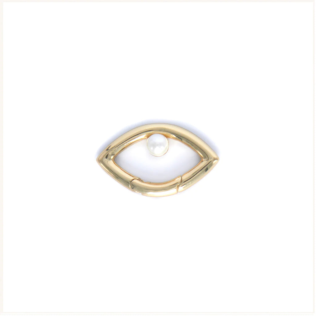 Eye Opener Capsule Link Necklace | 18ct Gold-Plated Sterling Silver