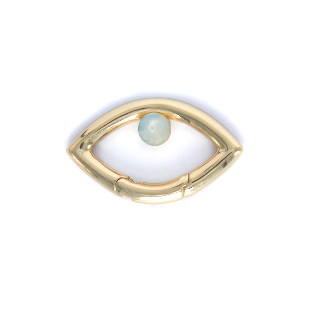 Eye Opener Opalite Necklace | Gold