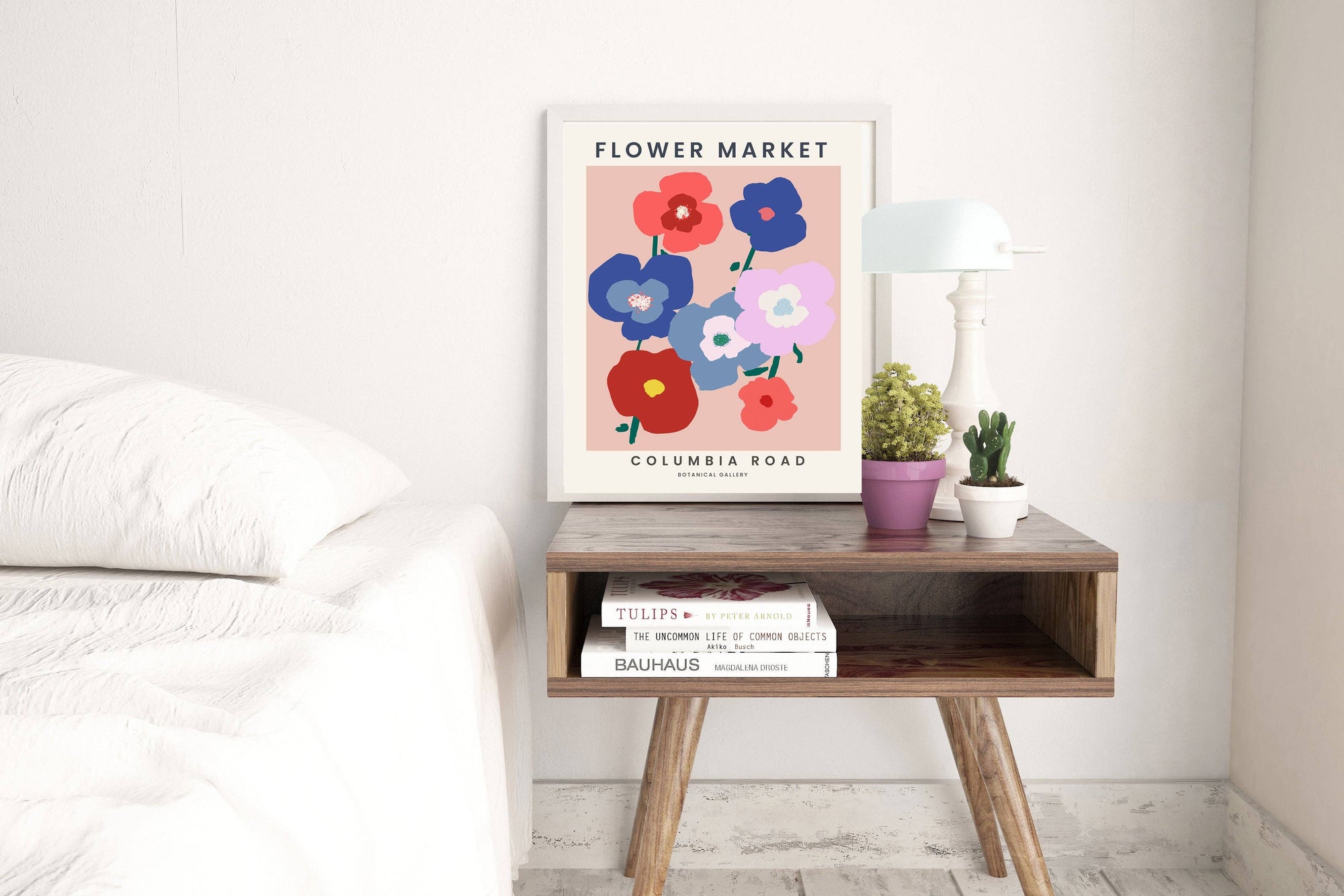 Flower Market Columbia Road A3 Print