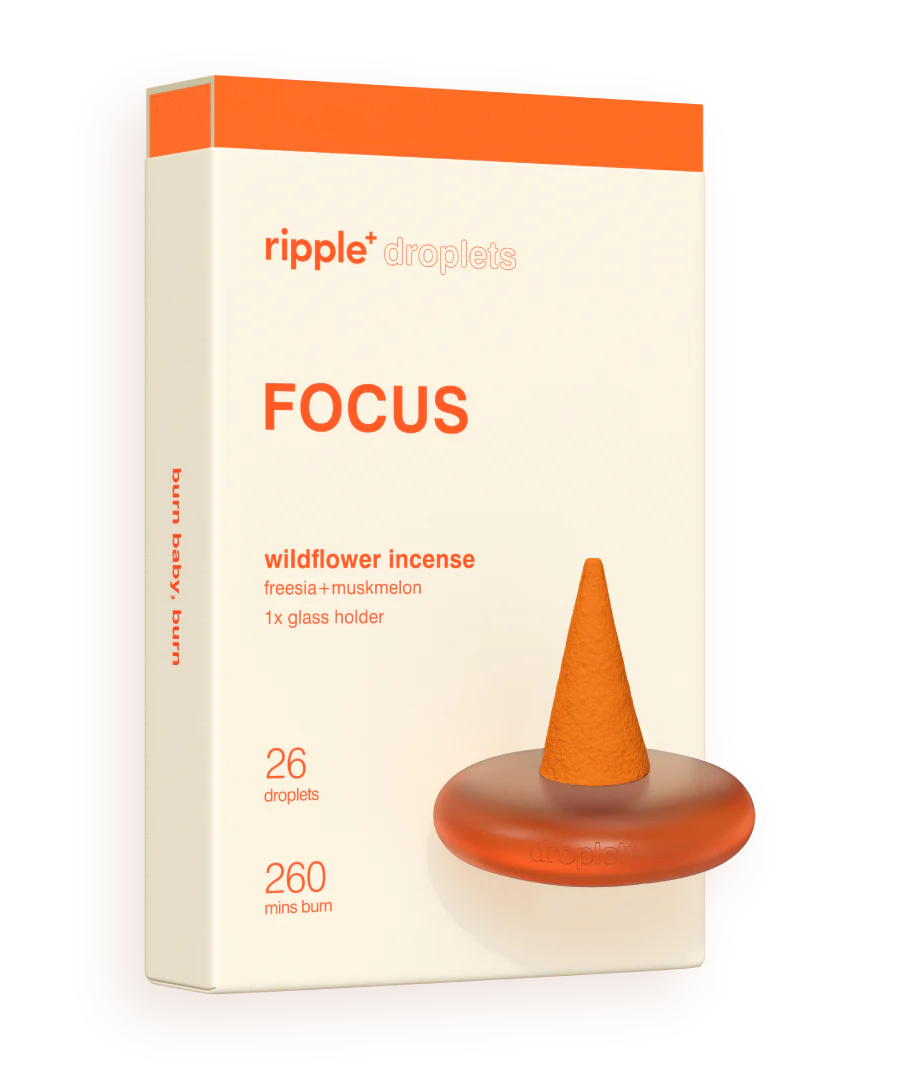 RIPPLE Droplet Incense | Focus