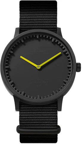 LEFF Amsterdam ADE Limited Edition Tube Watch | T40 Black on Black Nato Strap