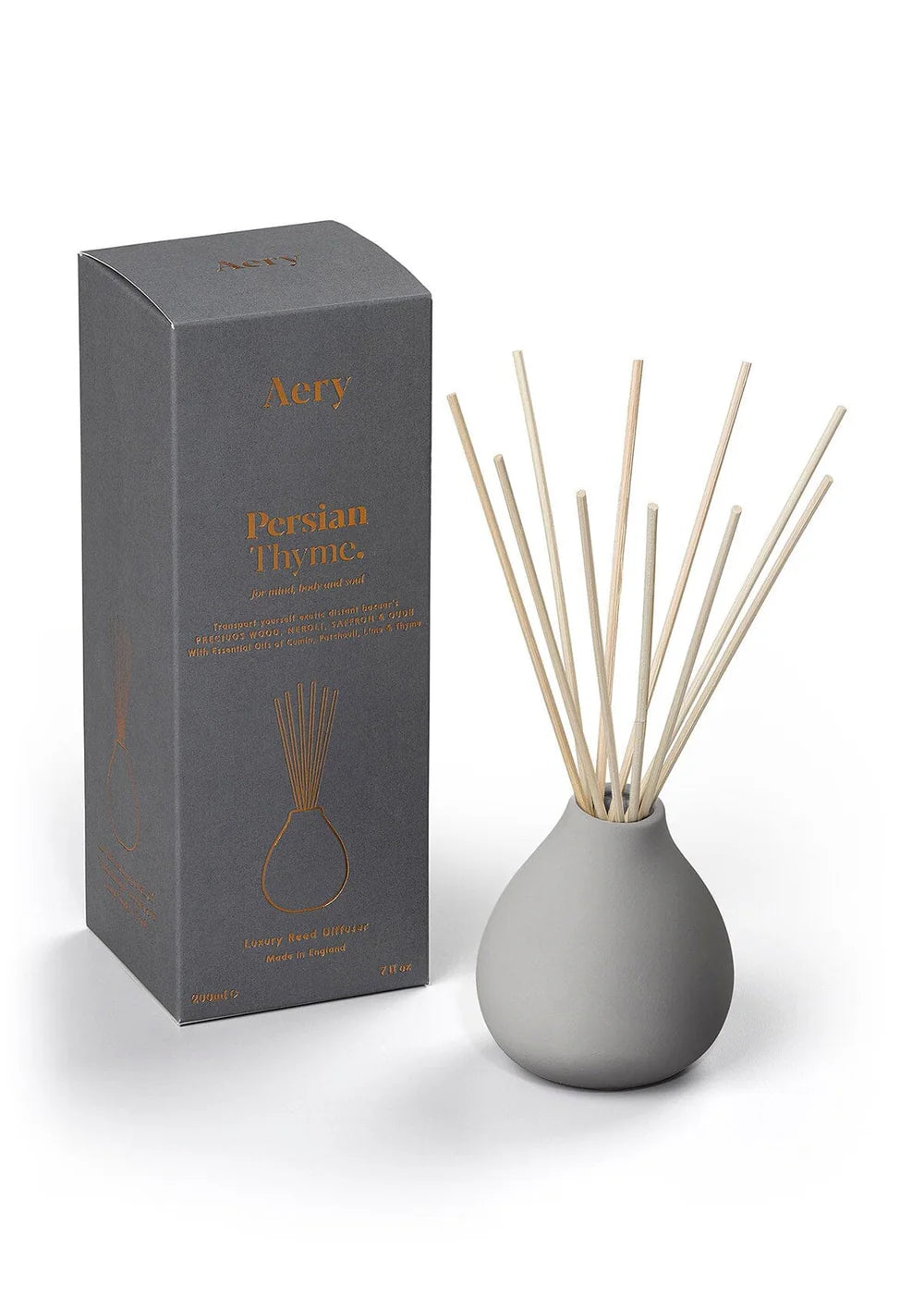 Persian Thyme Reed Diffuser | Neroli Saffron & Oud