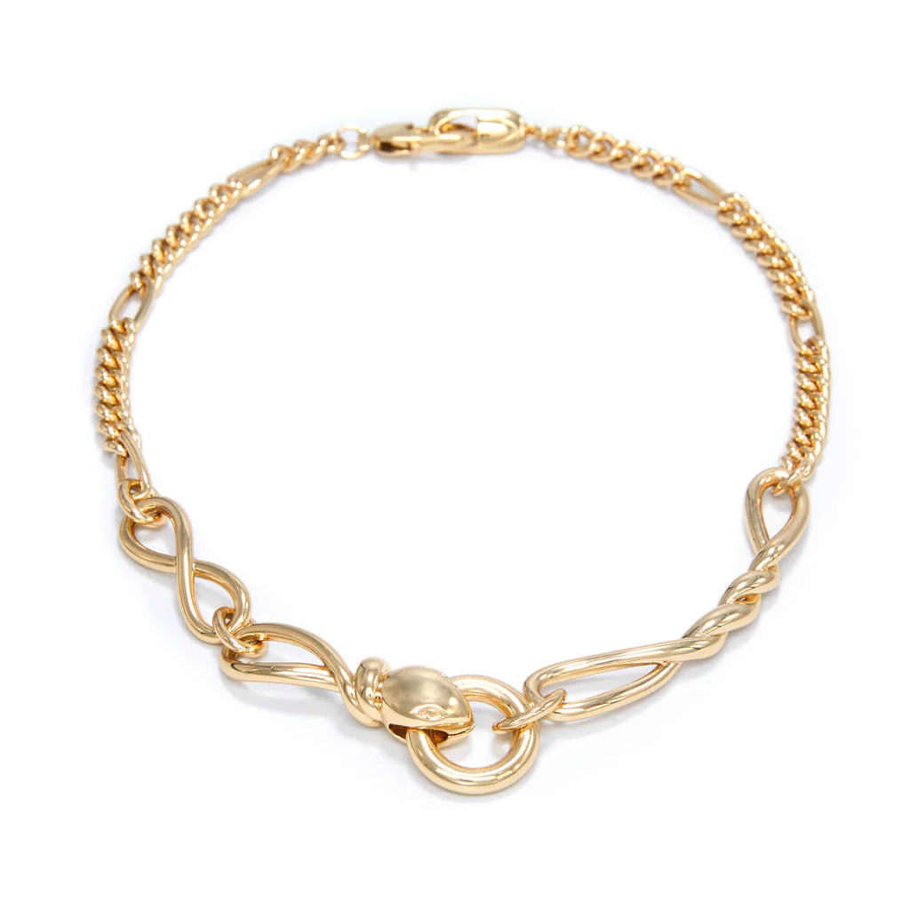 Symbols Serpent Necklace | 18ct Gold-Plated