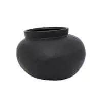 UNC | Black Ceramic Calm Vase